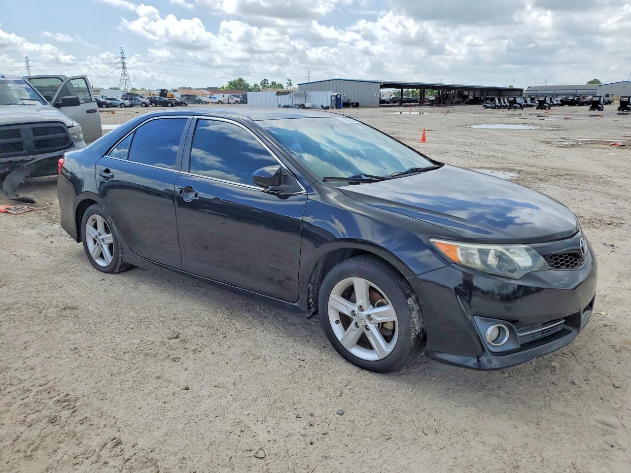2014 Toyota Camry Se Black vin: 4T1BF1FK8EU413222