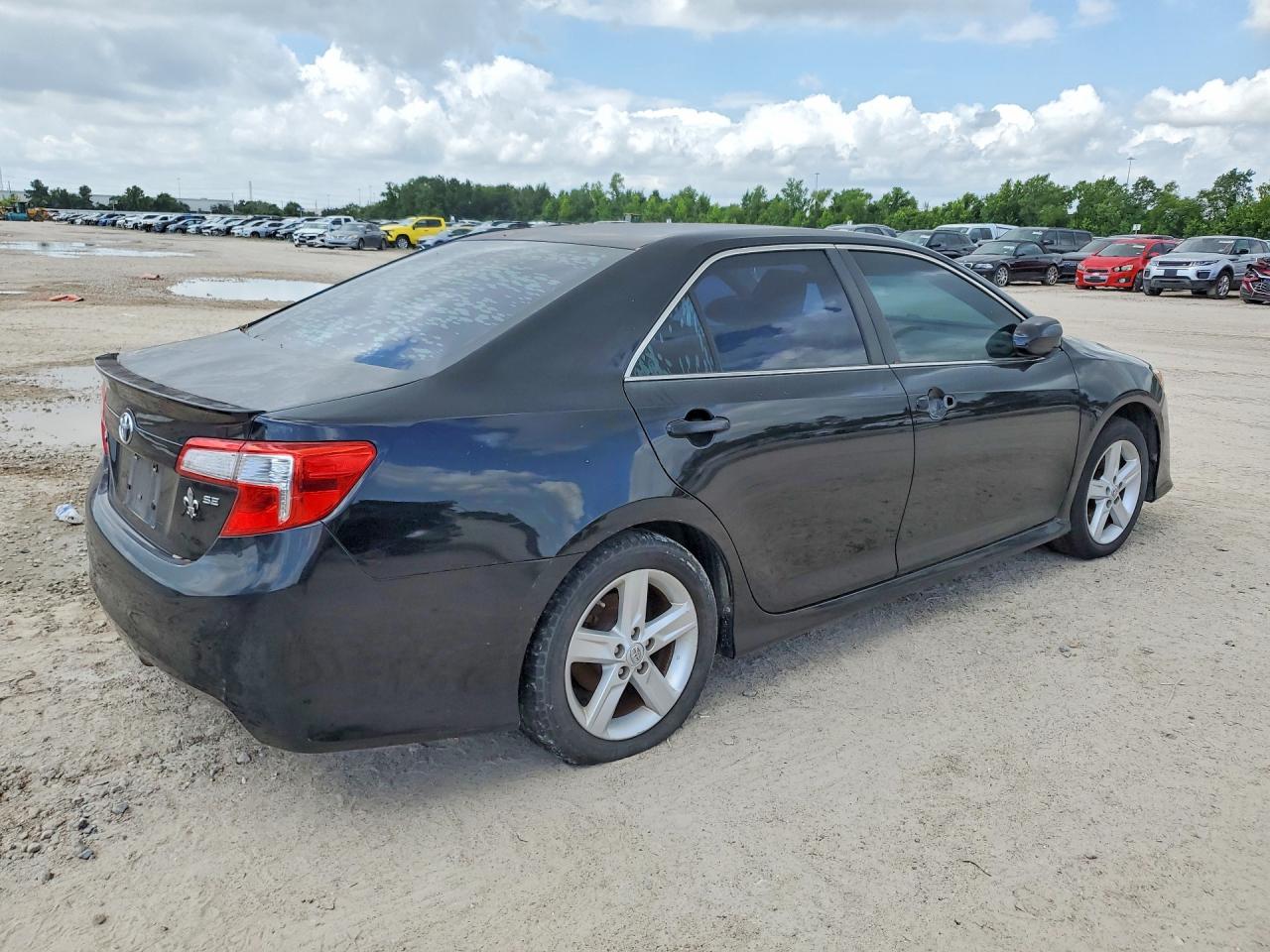 2014 Toyota Camry Se Black vin: 4T1BF1FK8EU413222