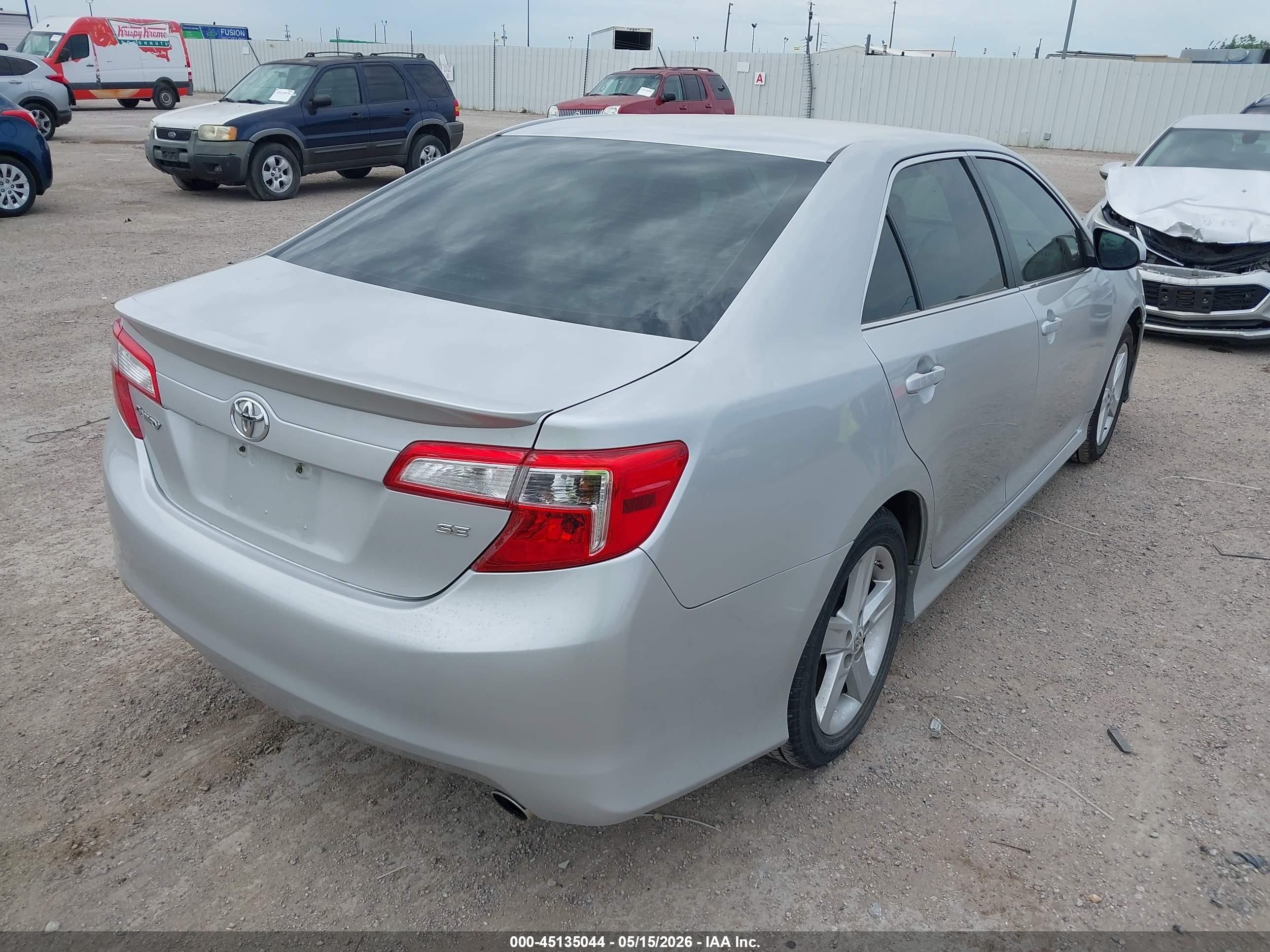 2014 Toyota Camry Se Серебряный vin: 4T1BF1FK8EU416475