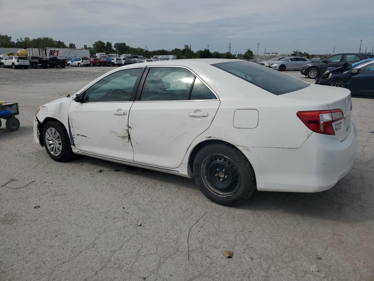 2014 Toyota Camry L White vin: 4T1BF1FK8EU416976
