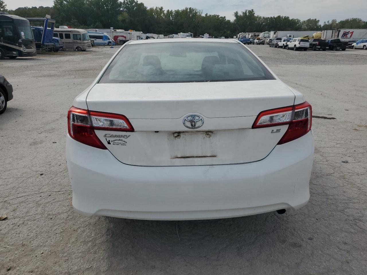 2014 Toyota Camry L White vin: 4T1BF1FK8EU416976