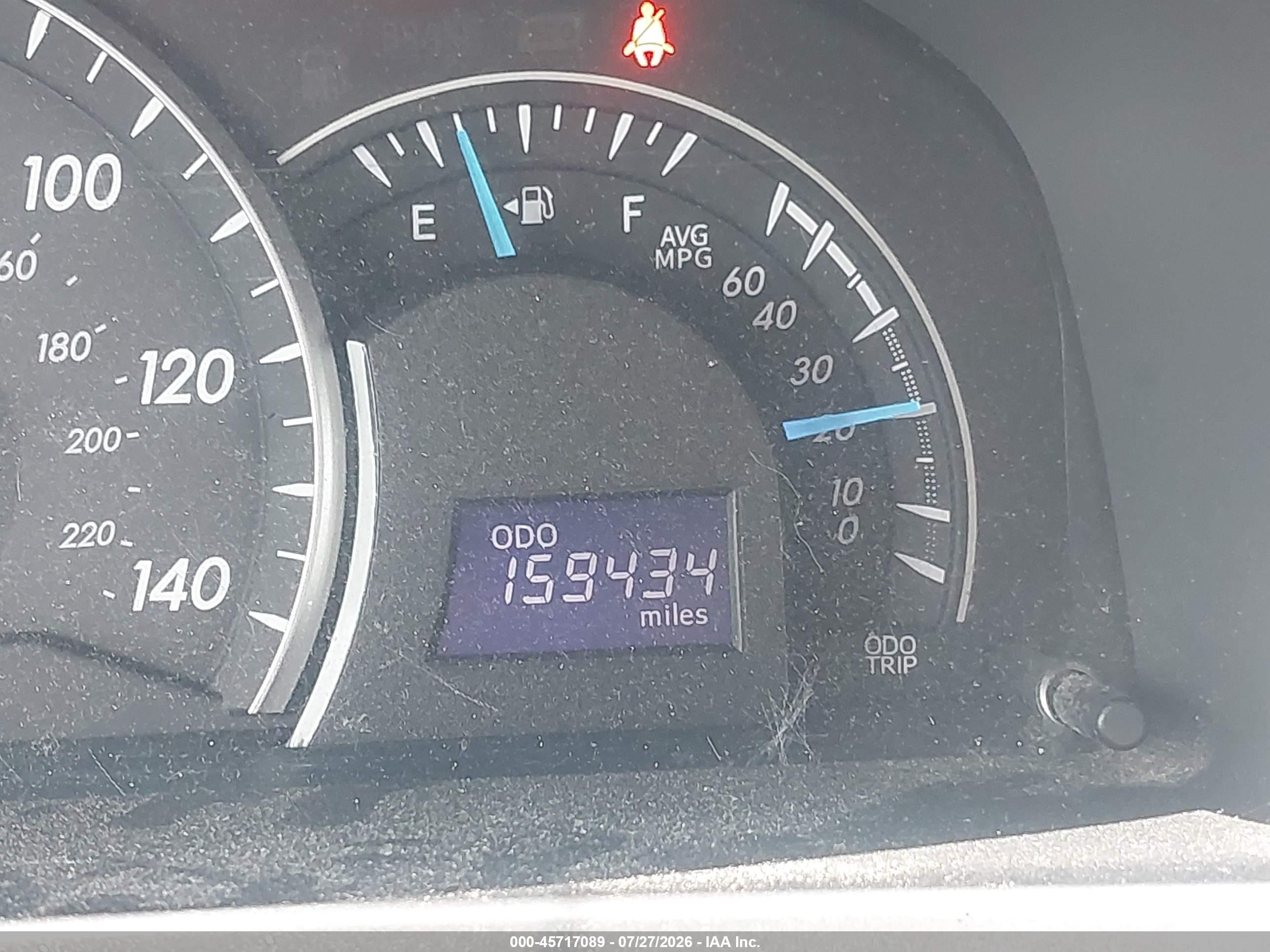 2014 Toyota Camry Le Черный vin: 4T1BF1FK8EU435706