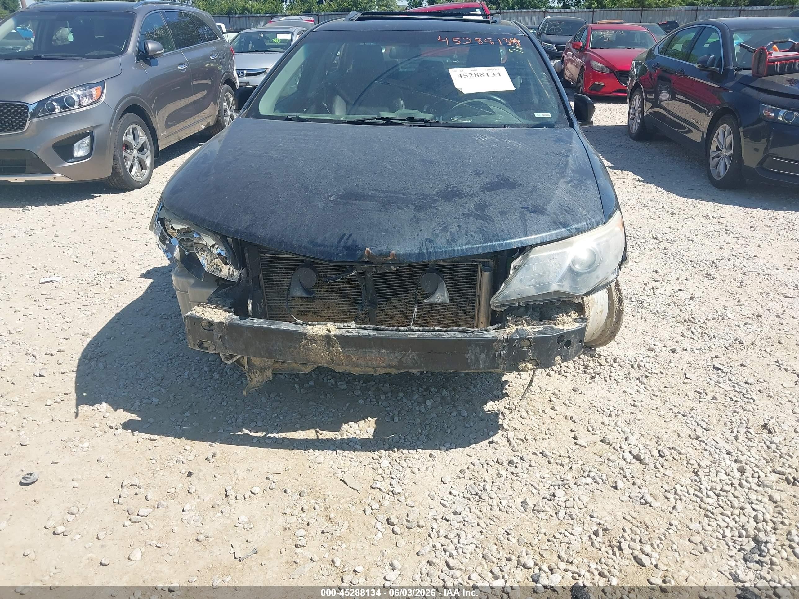 2014 Toyota Camry Se Синий vin: 4T1BF1FK8EU437178