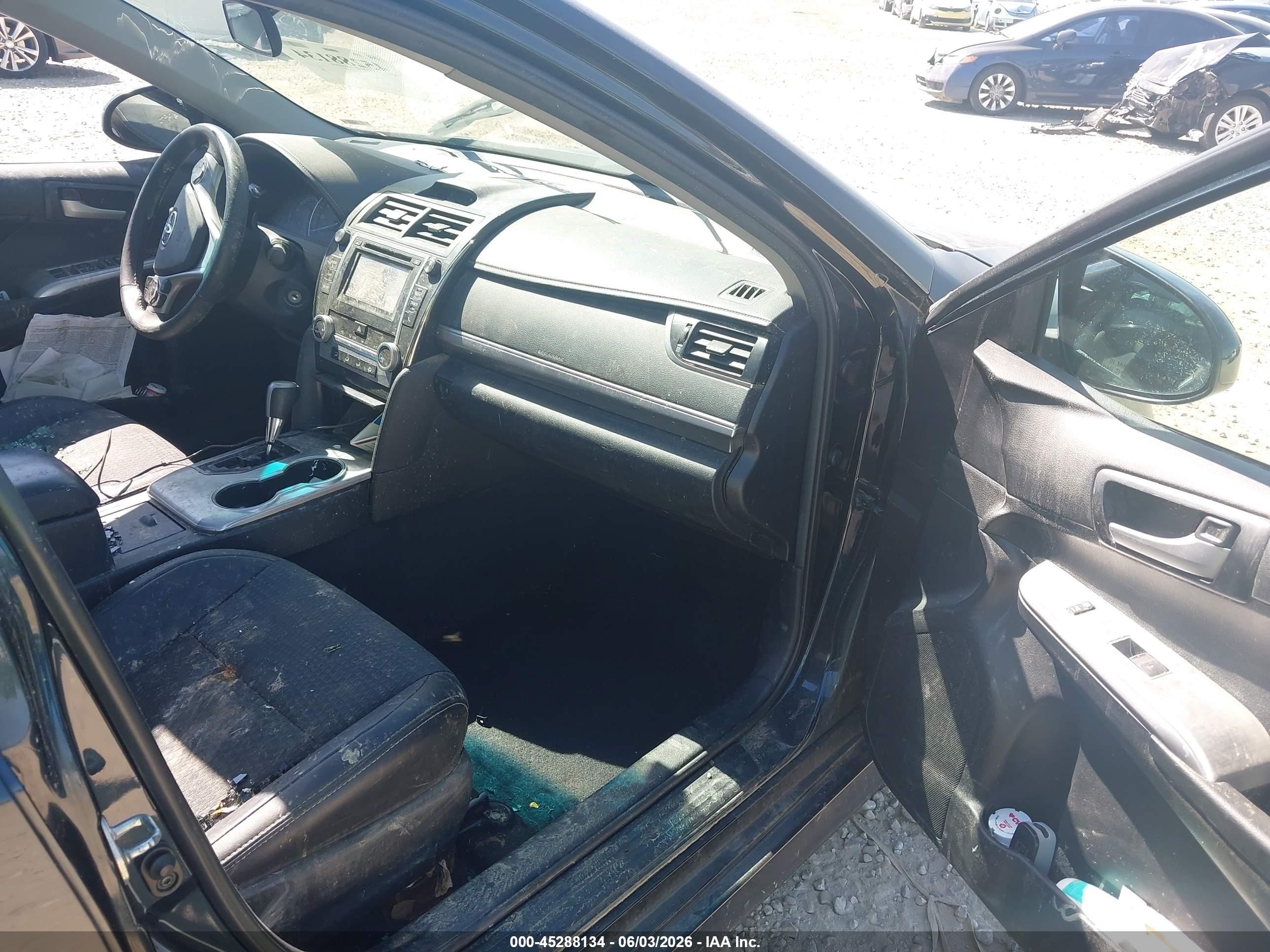 2014 Toyota Camry Se Синий vin: 4T1BF1FK8EU437178