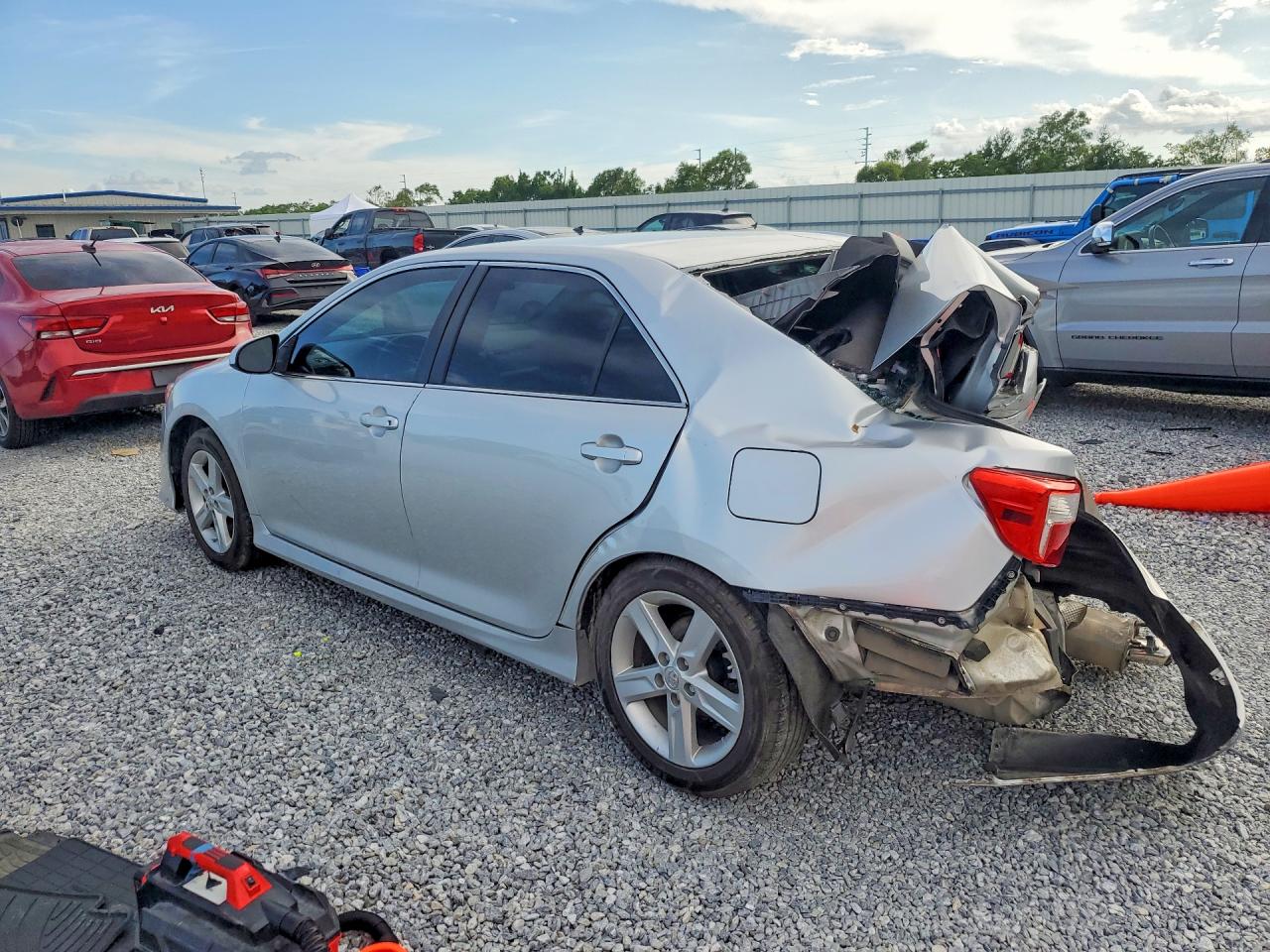 2014 Toyota Camry Se Silver vin: 4T1BF1FK8EU437634