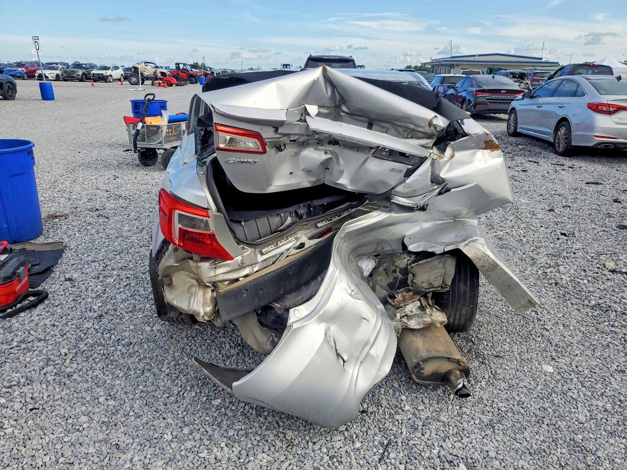 2014 Toyota Camry Se Silver vin: 4T1BF1FK8EU437634