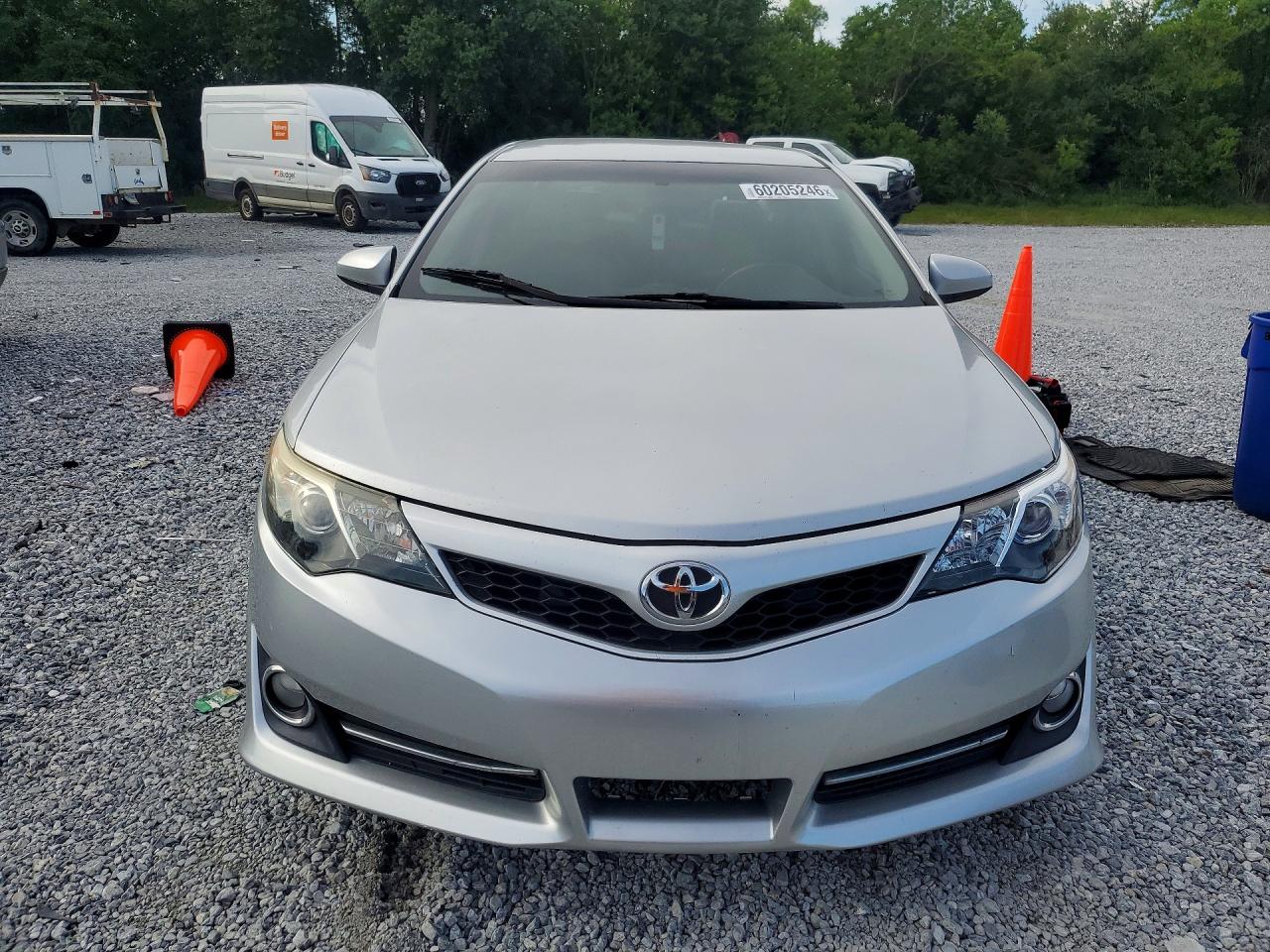 2014 Toyota Camry Se Silver vin: 4T1BF1FK8EU437634