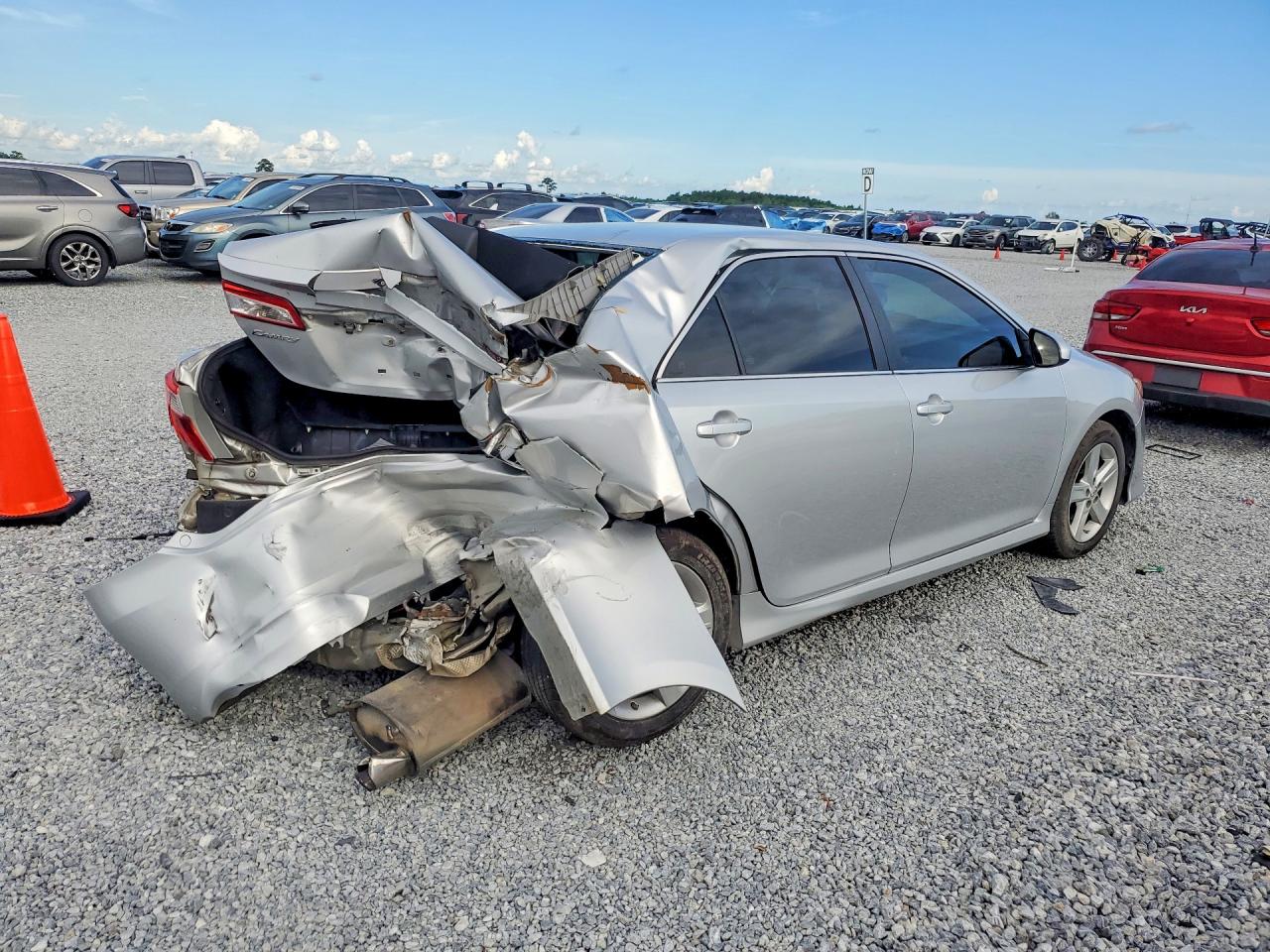 2014 Toyota Camry Se Silver vin: 4T1BF1FK8EU437634