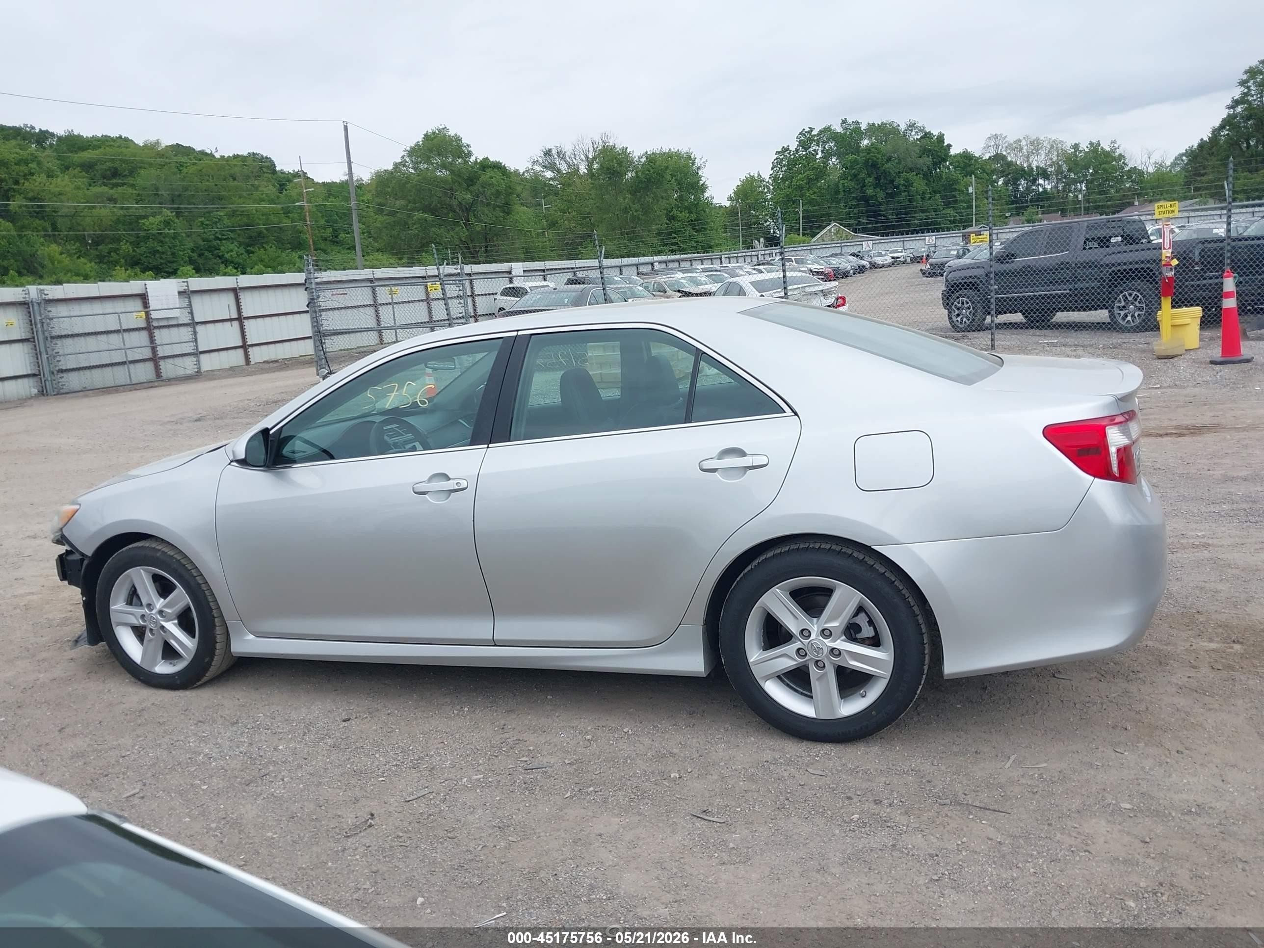 2014 Toyota Camry Se Silver vin: 4T1BF1FK8EU441201