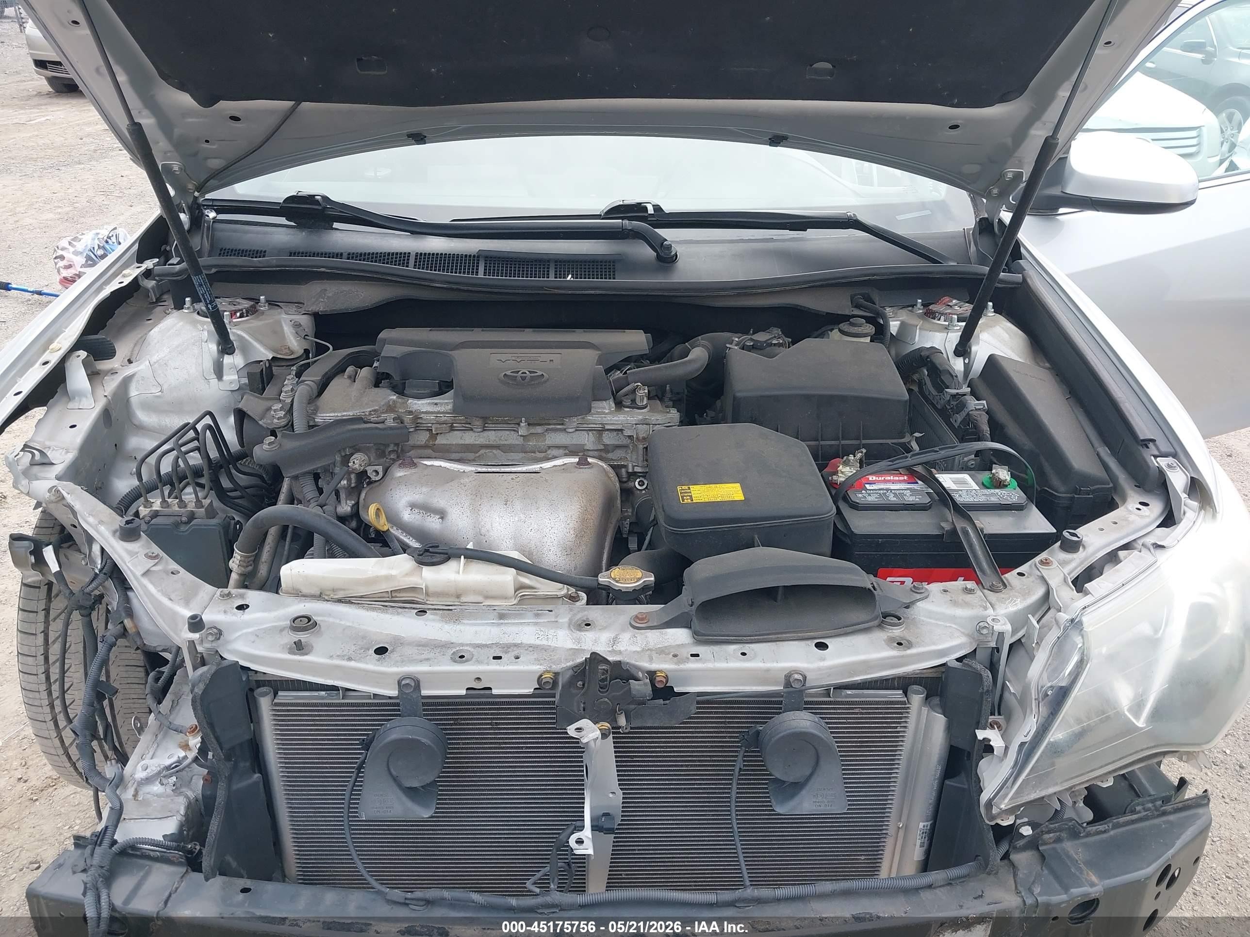 2014 Toyota Camry Se Silver vin: 4T1BF1FK8EU441201