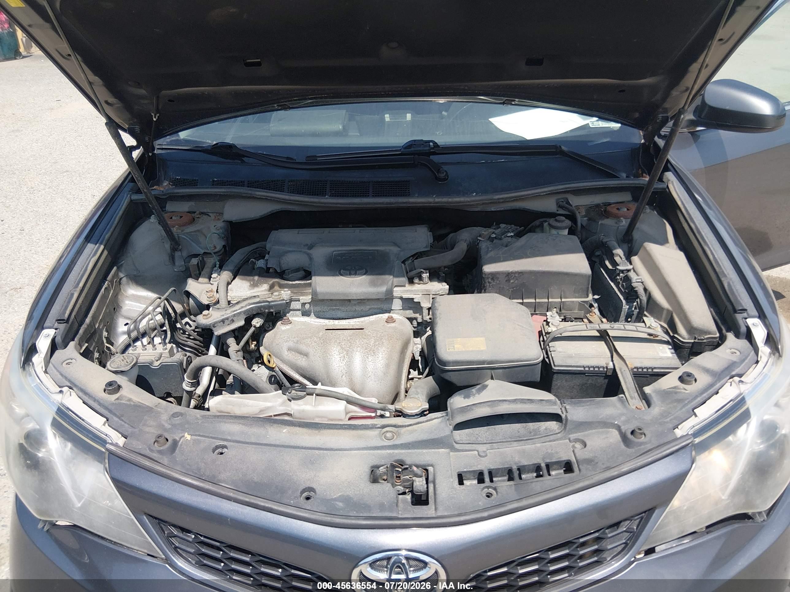 2014 Toyota Camry Se Sport Gray vin: 4T1BF1FK8EU442364
