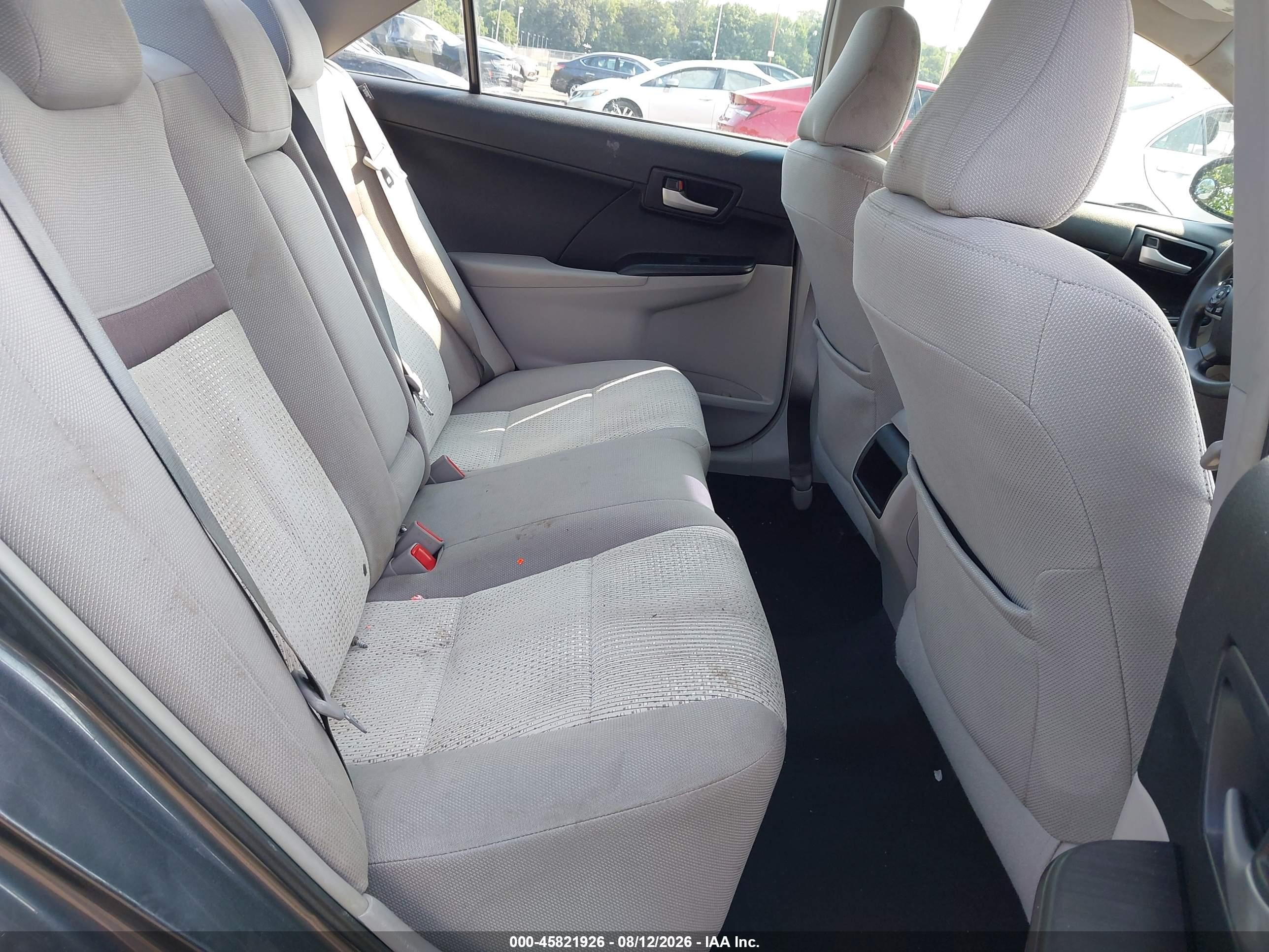 2014 Toyota Camry Le Gray vin: 4T1BF1FK8EU472819
