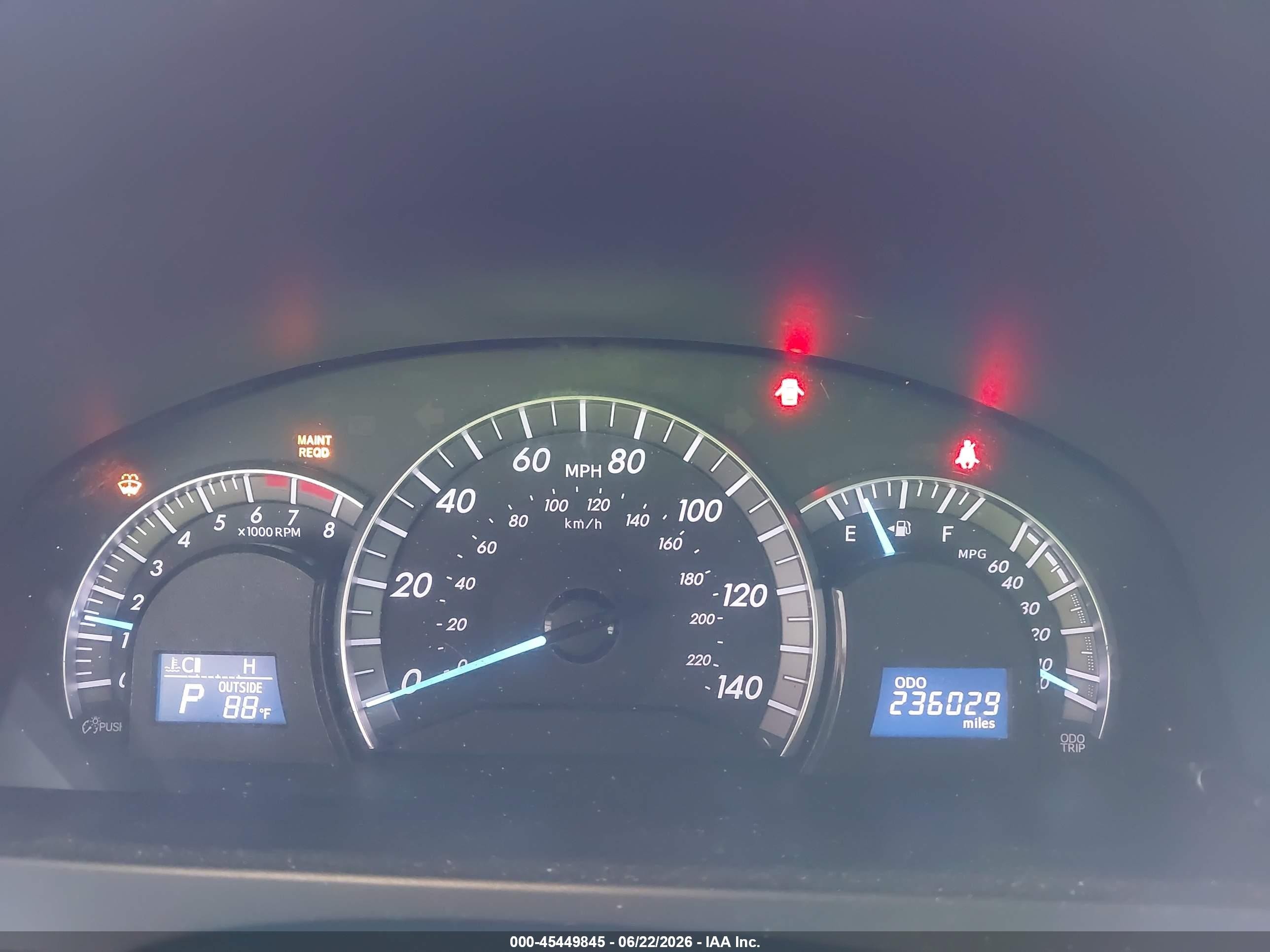 2014 Toyota Camry Se Red vin: 4T1BF1FK8EU737240