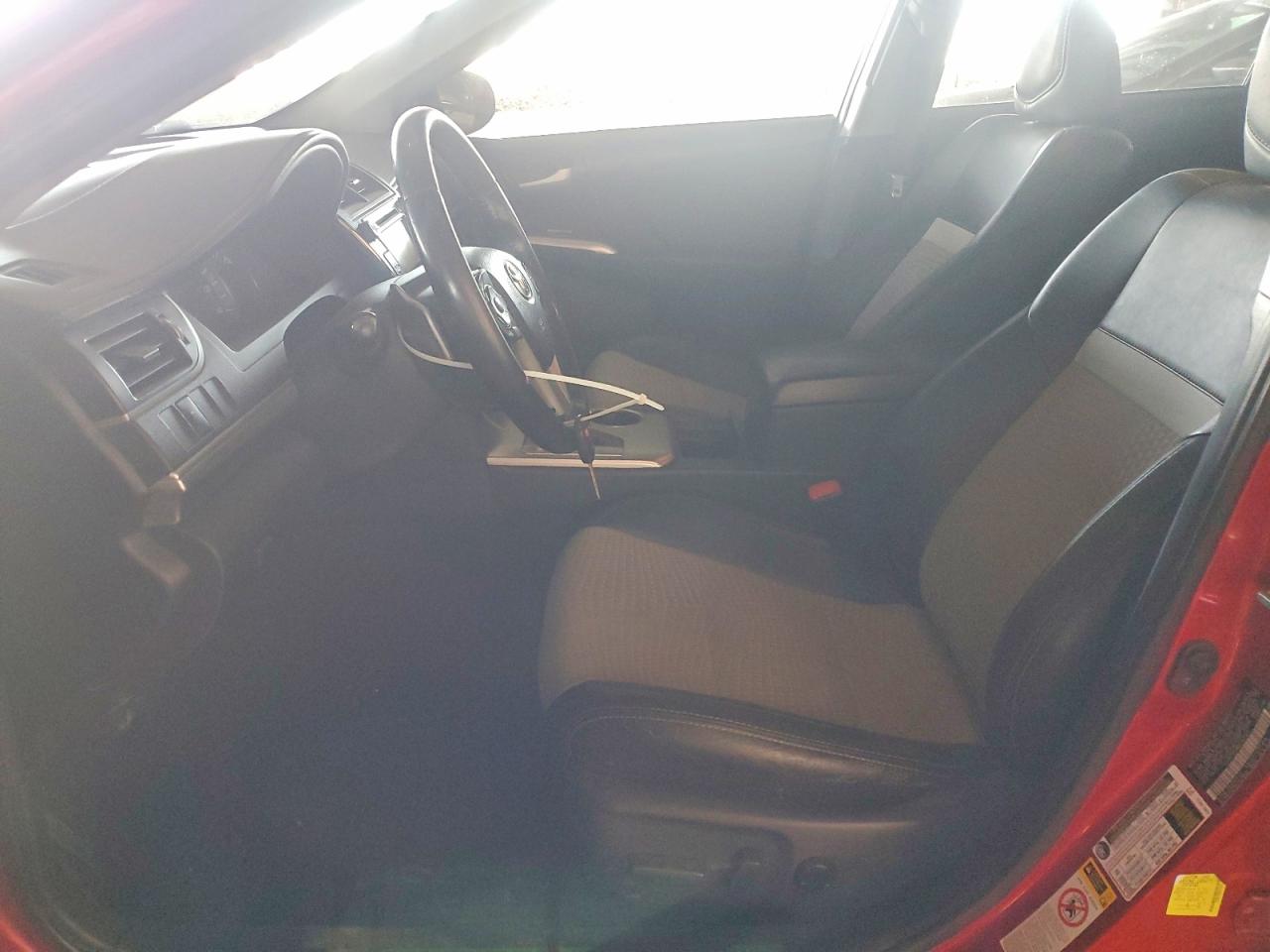 2014 Toyota Camry Se Red vin: 4T1BF1FK8EU743362