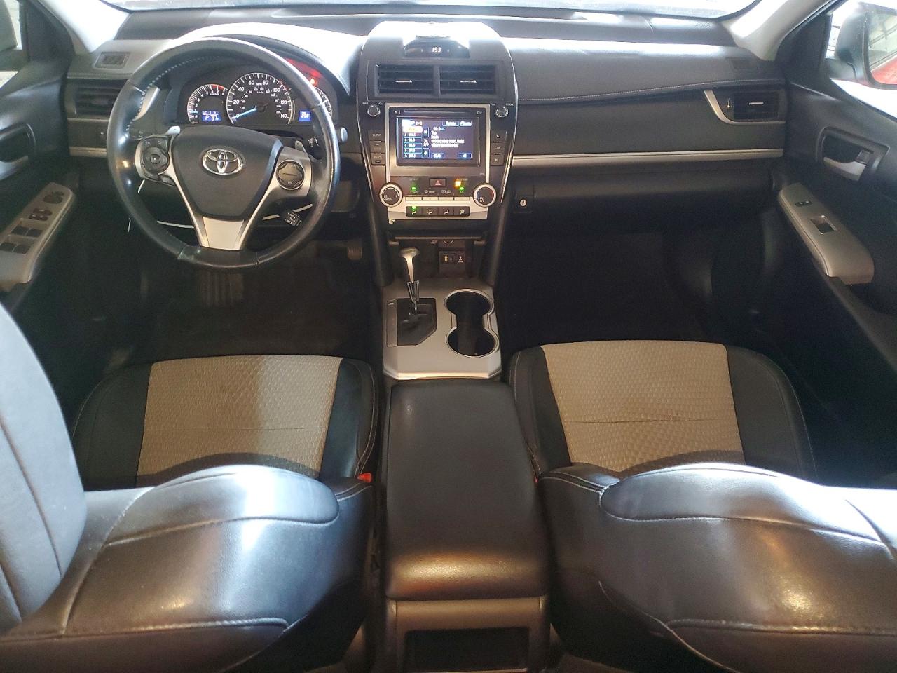 2014 Toyota Camry Se Red vin: 4T1BF1FK8EU743362
