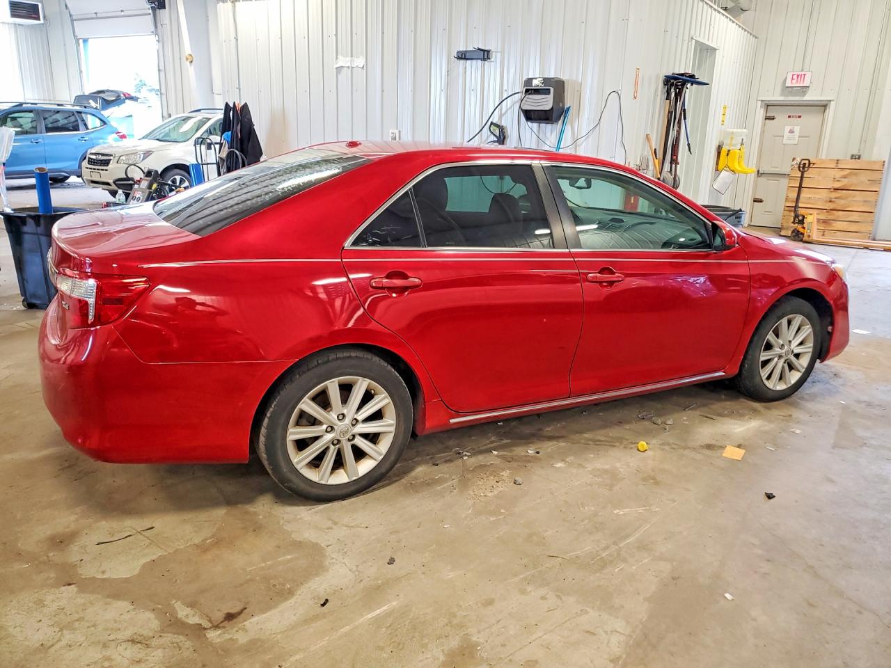 2014 Toyota Camry Xle Красный vin: 4T1BF1FK8EU746598