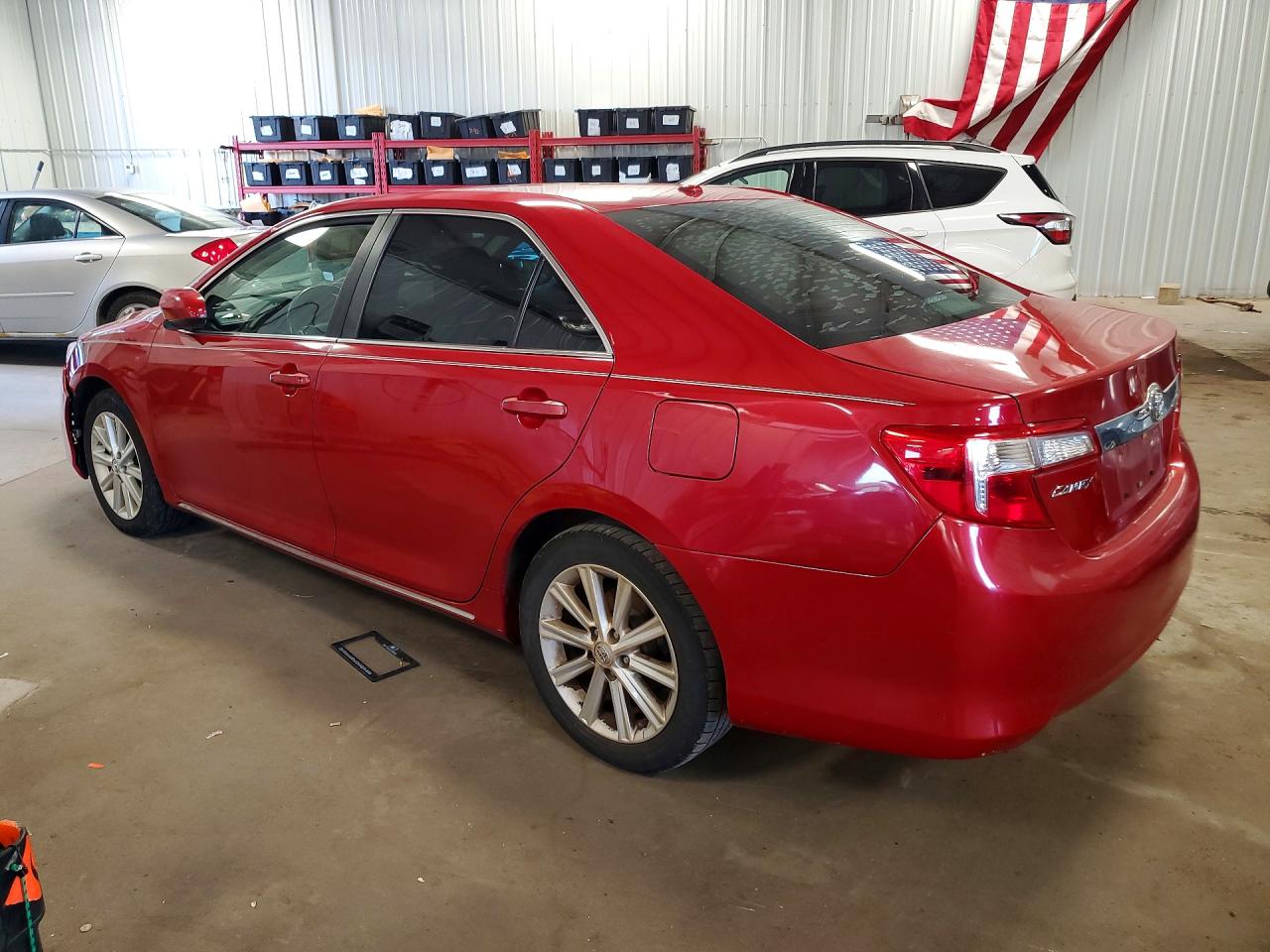 2014 Toyota Camry Xle Красный vin: 4T1BF1FK8EU746598