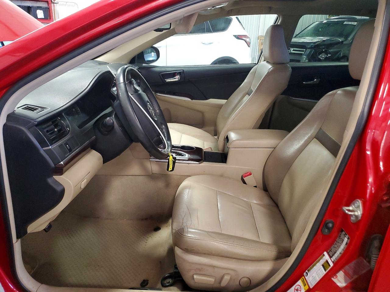 2014 Toyota Camry Xle Красный vin: 4T1BF1FK8EU746598