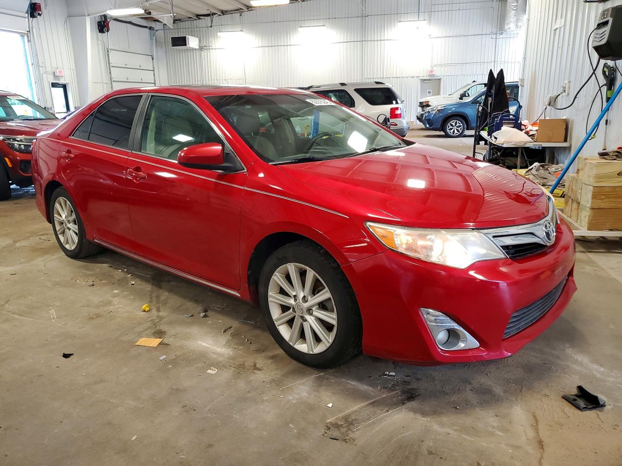 2014 Toyota Camry Xle Красный vin: 4T1BF1FK8EU746598