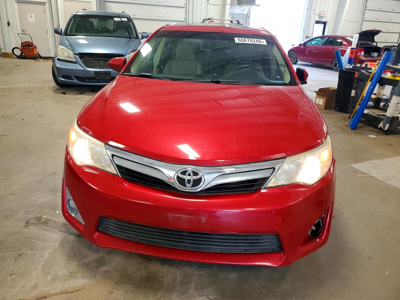 2014 Toyota Camry Xle Красный vin: 4T1BF1FK8EU746598