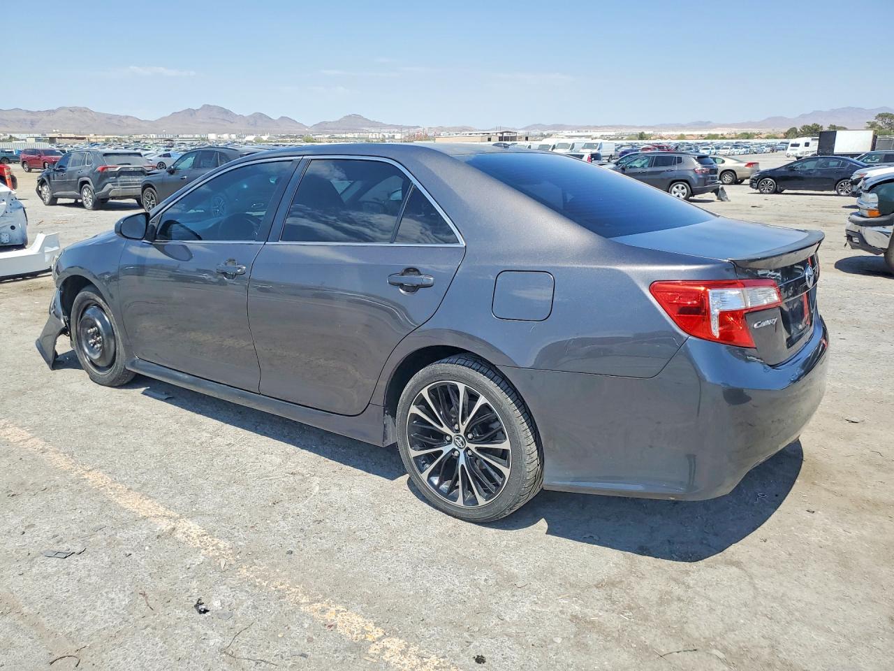 2014 Toyota Camry Se Gray vin: 4T1BF1FK8EU750196