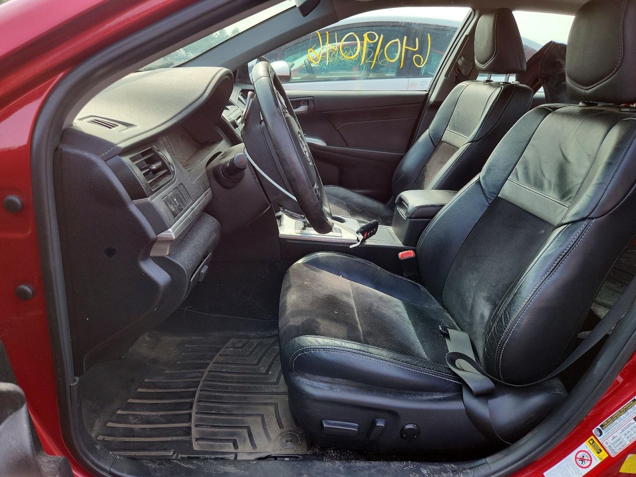 2014 Toyota Camry Se Red vin: 4T1BF1FK8EU771324