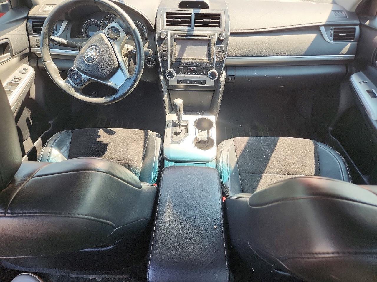 2014 Toyota Camry Se Red vin: 4T1BF1FK8EU771324
