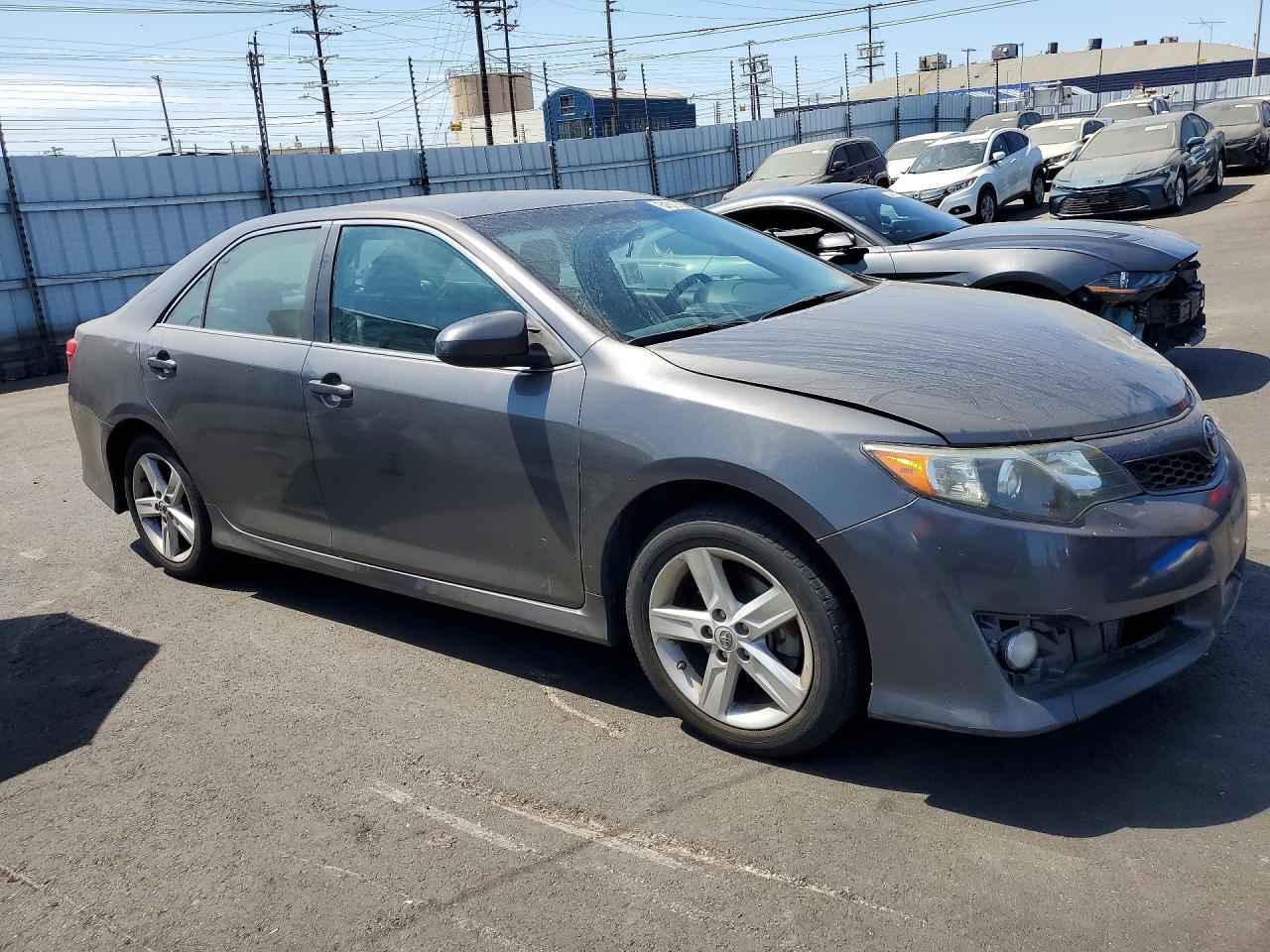 2014 Toyota Camry Se Gray vin: 4T1BF1FK8EU777141