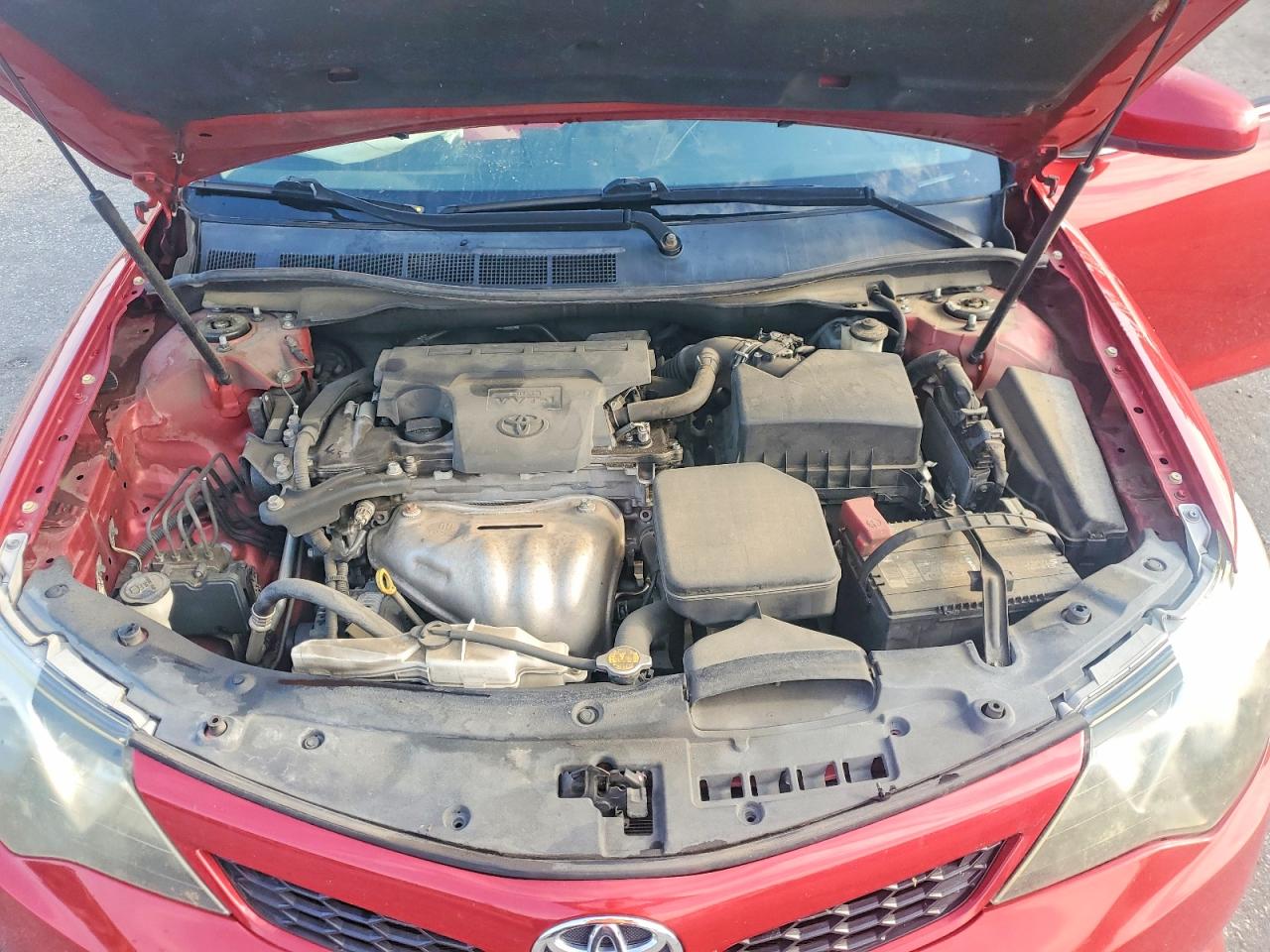 2014 Toyota Camry Se Red vin: 4T1BF1FK8EU788074