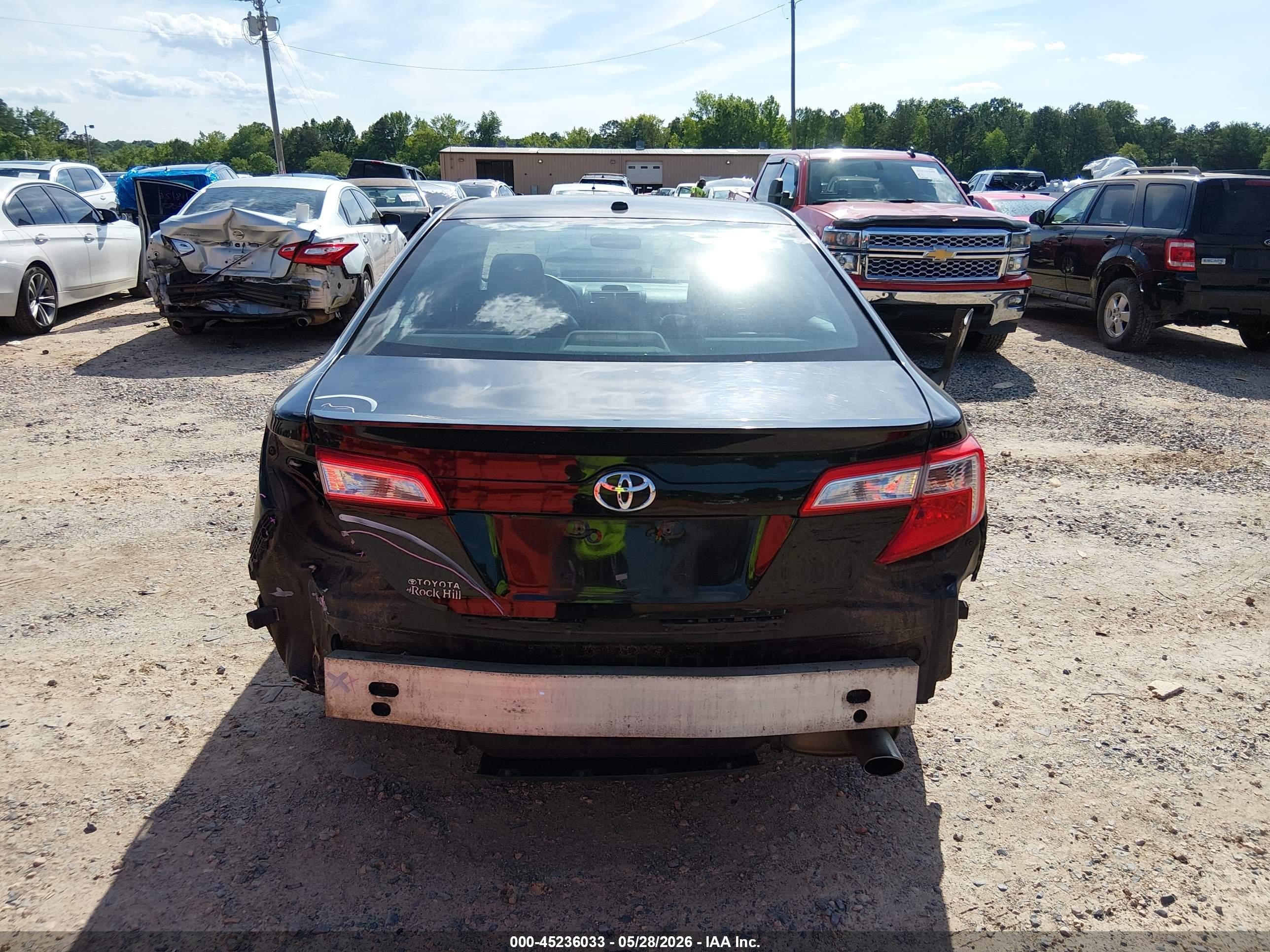 2014 Toyota Camry Se Black vin: 4T1BF1FK8EU788866