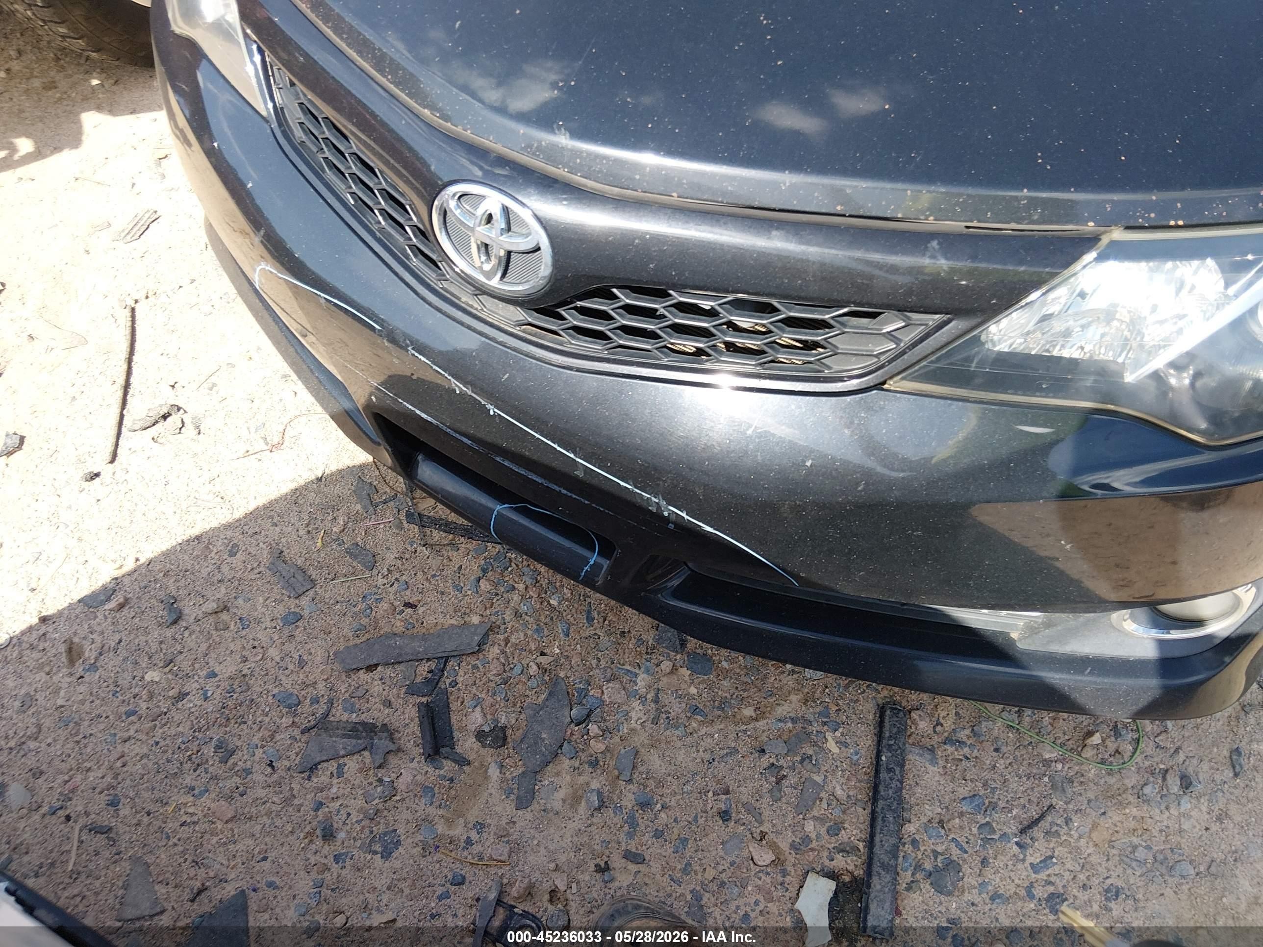 2014 Toyota Camry Se Black vin: 4T1BF1FK8EU788866