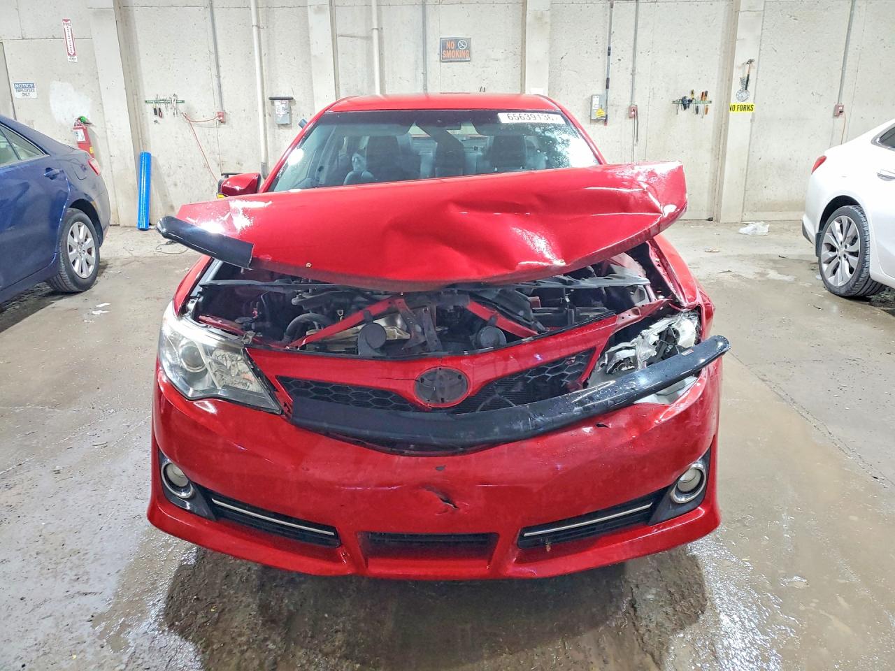 2014 Toyota Camry Se Красный vin: 4T1BF1FK8EU796384