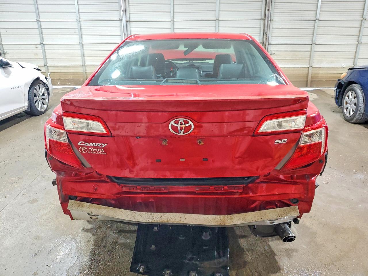 2014 Toyota Camry Se Красный vin: 4T1BF1FK8EU796384