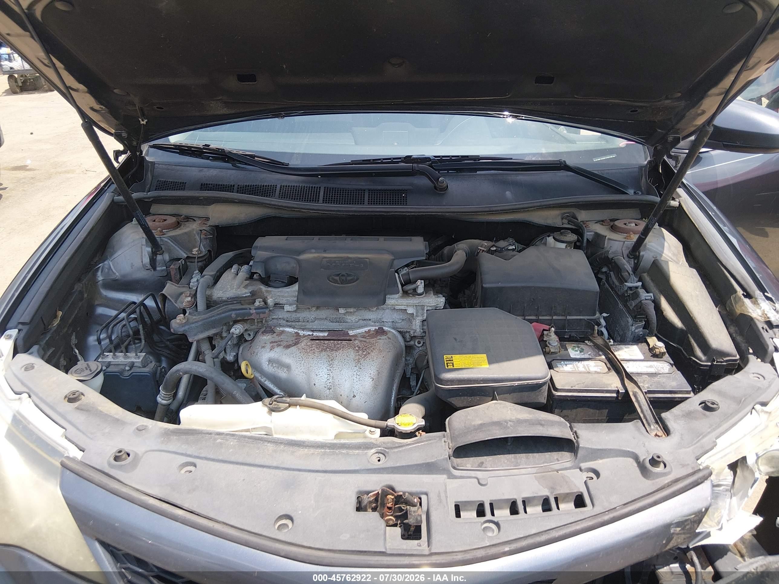 2014 Toyota Camry Se Gray vin: 4T1BF1FK8EU797096