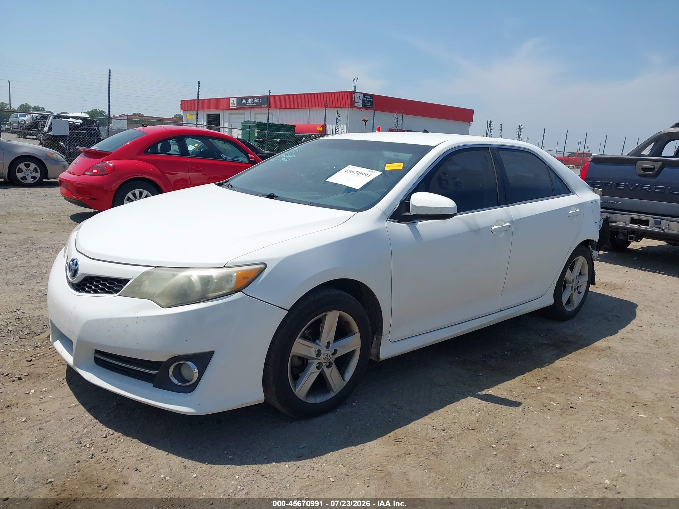 2014 Toyota Camry Se Белый vin: 4T1BF1FK8EU799320