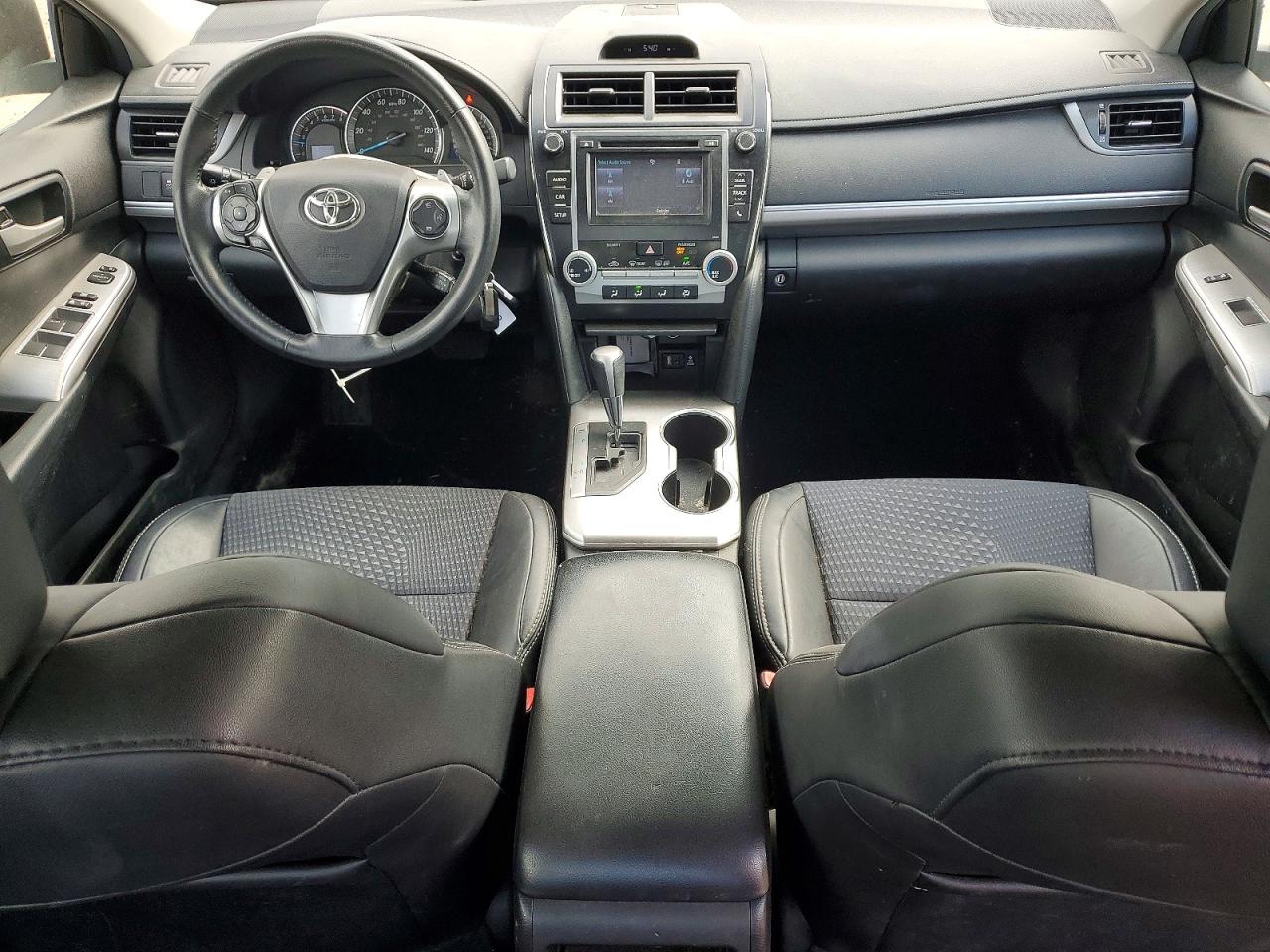 2014 Toyota Camry Se White vin: 4T1BF1FK8EU809540