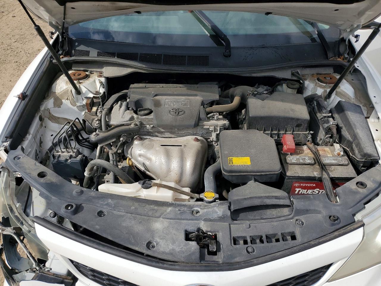 2014 Toyota Camry Se White vin: 4T1BF1FK8EU809540