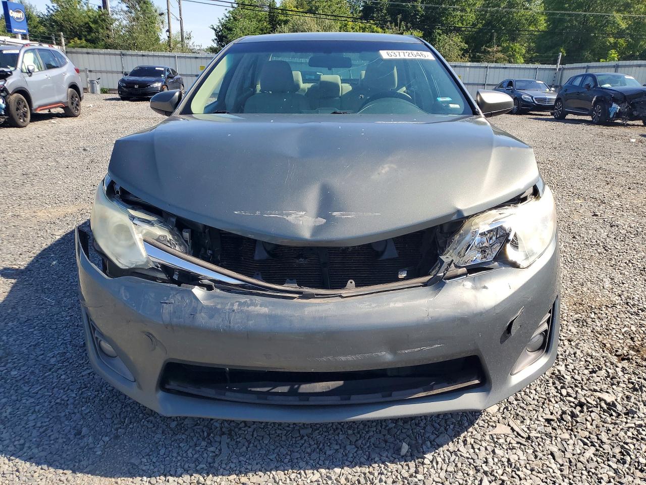 2014 Toyota Camry Le Gray vin: 4T1BF1FK8EU810073