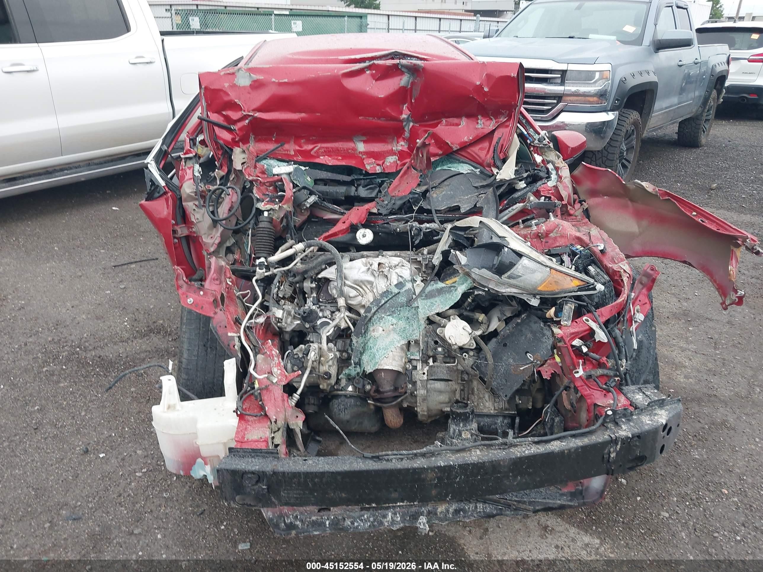 2014 Toyota Camry Le Red vin: 4T1BF1FK8EU811739