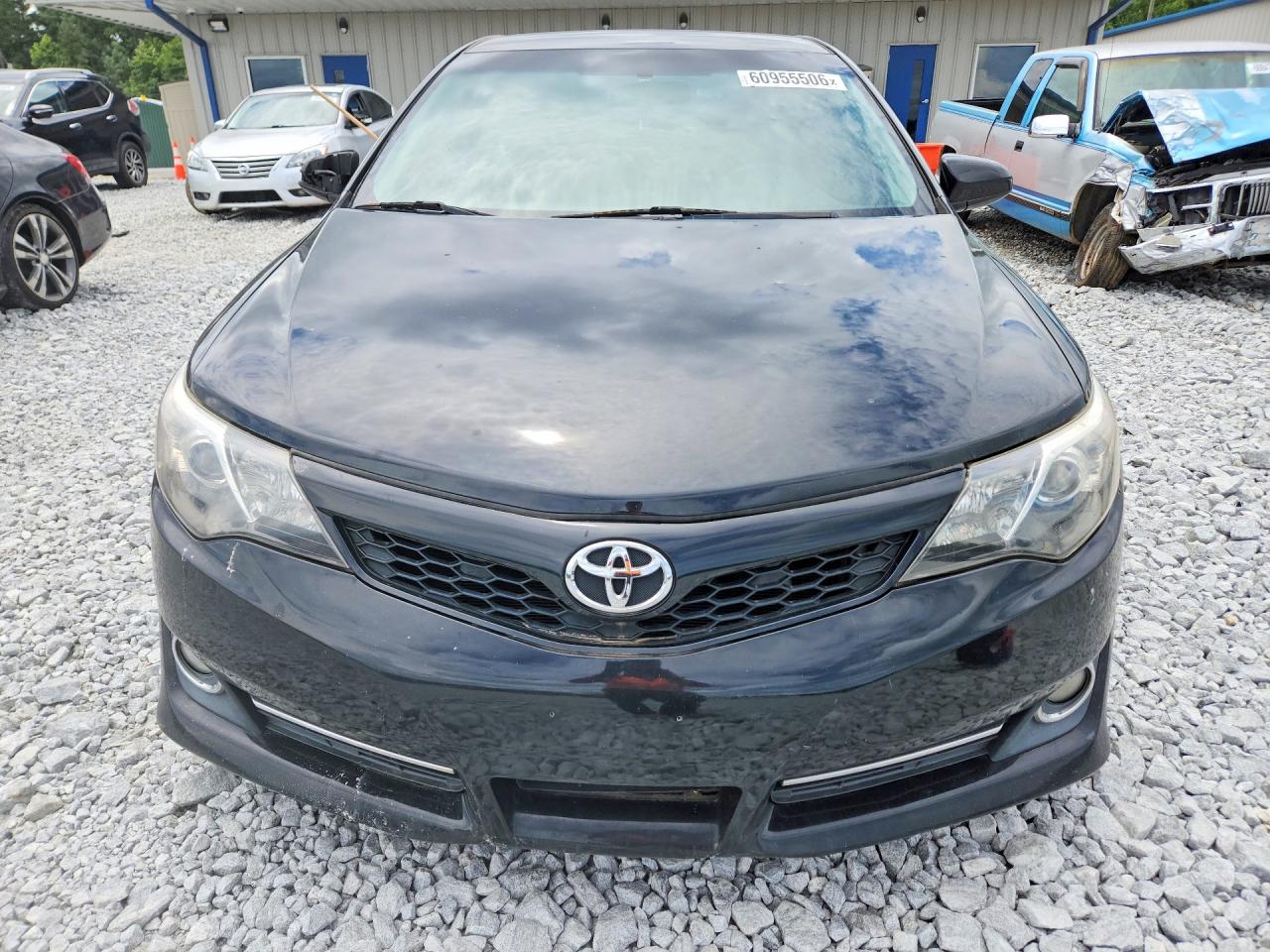 2014 Toyota Camry Se Черный vin: 4T1BF1FK8EU813359