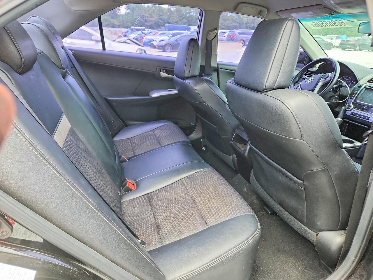 2014 Toyota Camry Se Черный vin: 4T1BF1FK8EU813359