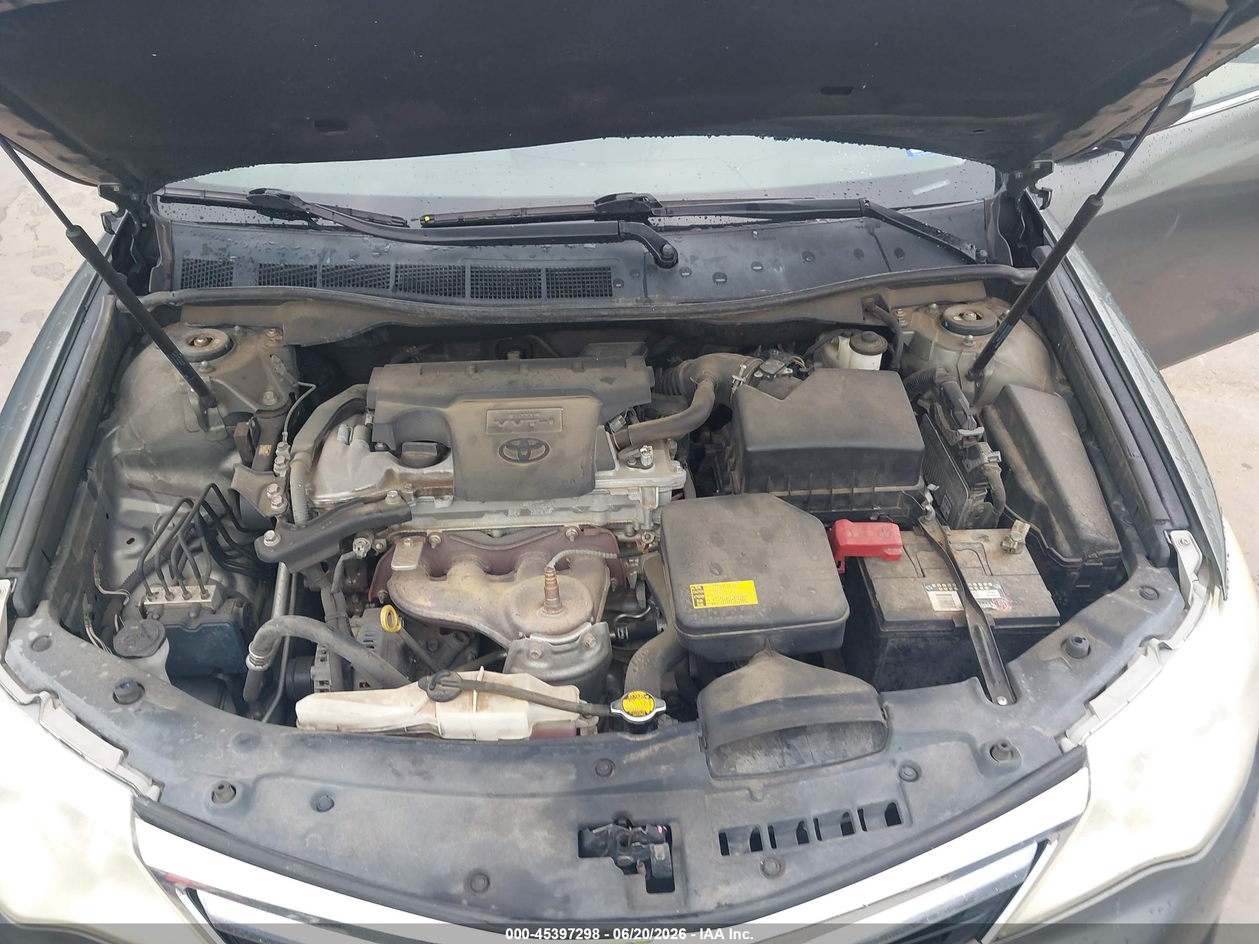 2014 Toyota Camry Le Зеленый vin: 4T1BF1FK8EU814575