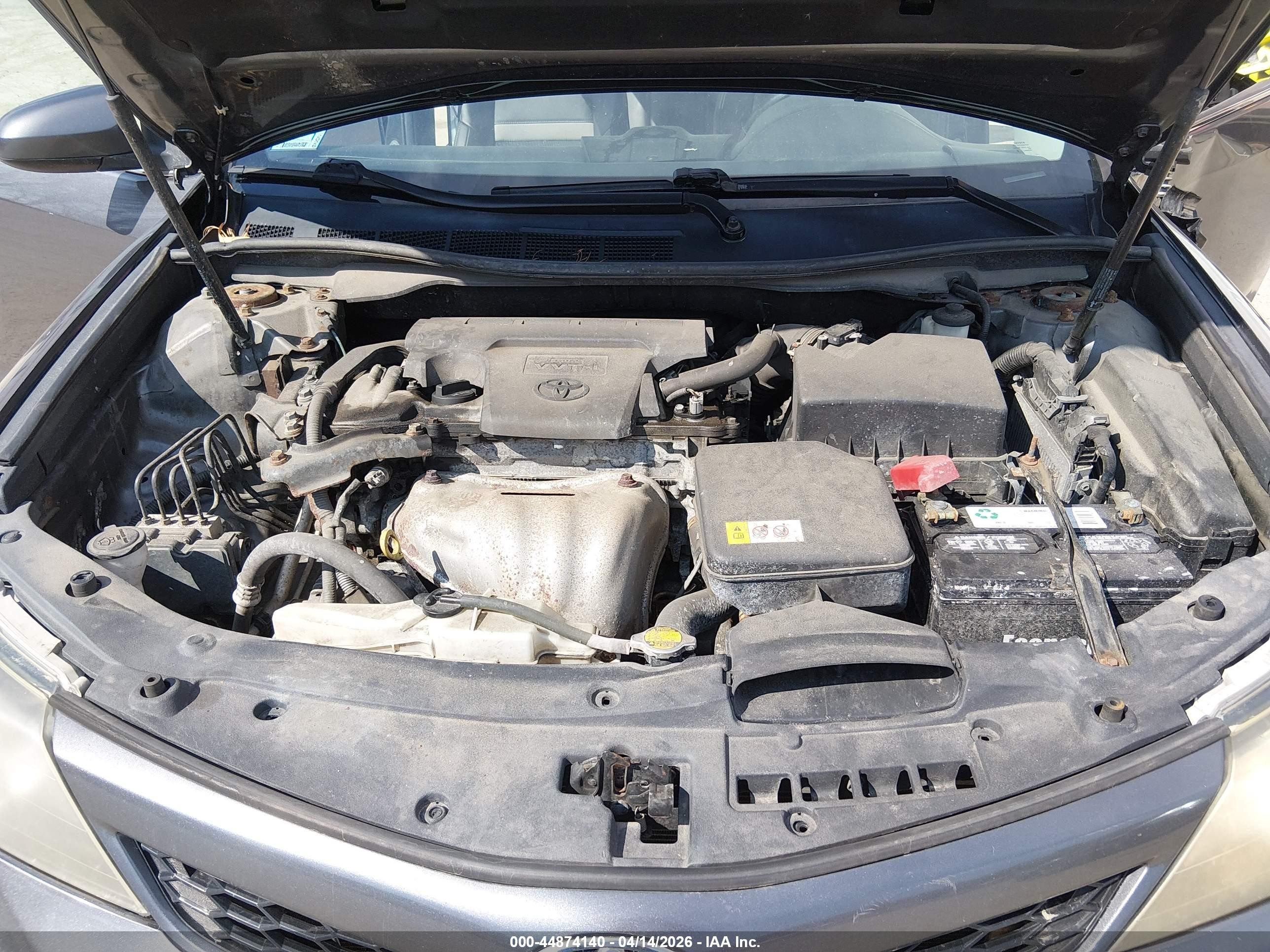 2014 Toyota Camry Se Gray vin: 4T1BF1FK8EU818982