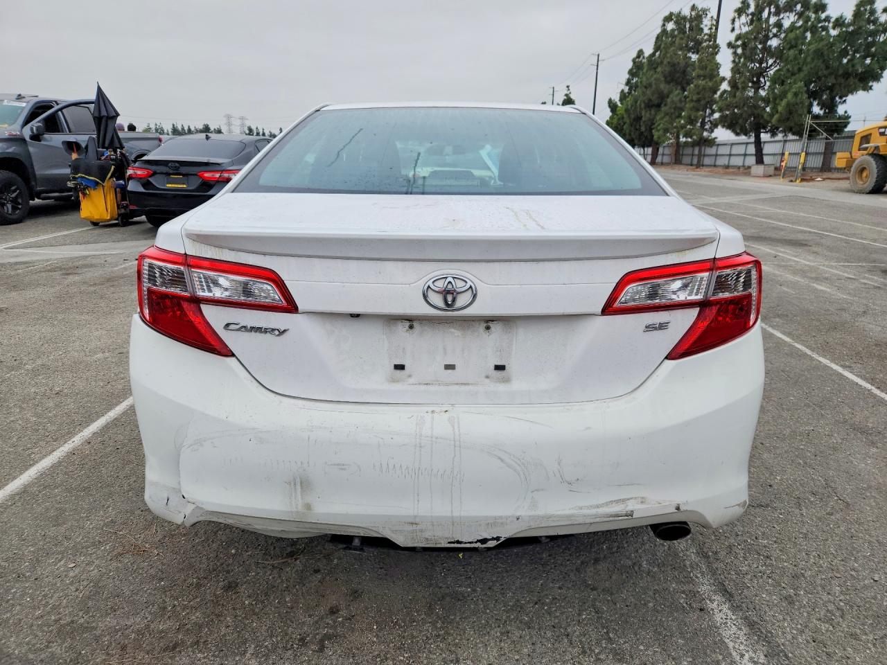 2014 Toyota Camry Se Белый vin: 4T1BF1FK8EU820974