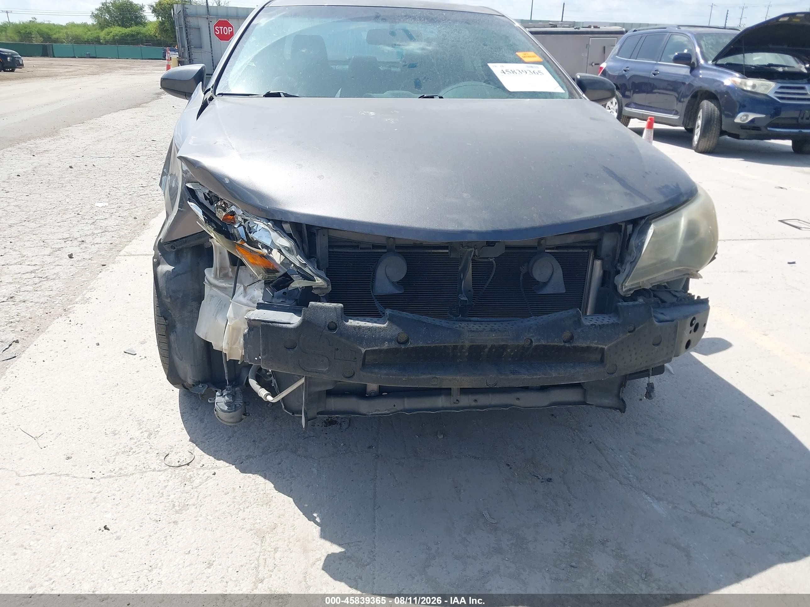 2014 Toyota Camry Se Gray vin: 4T1BF1FK8EU830761