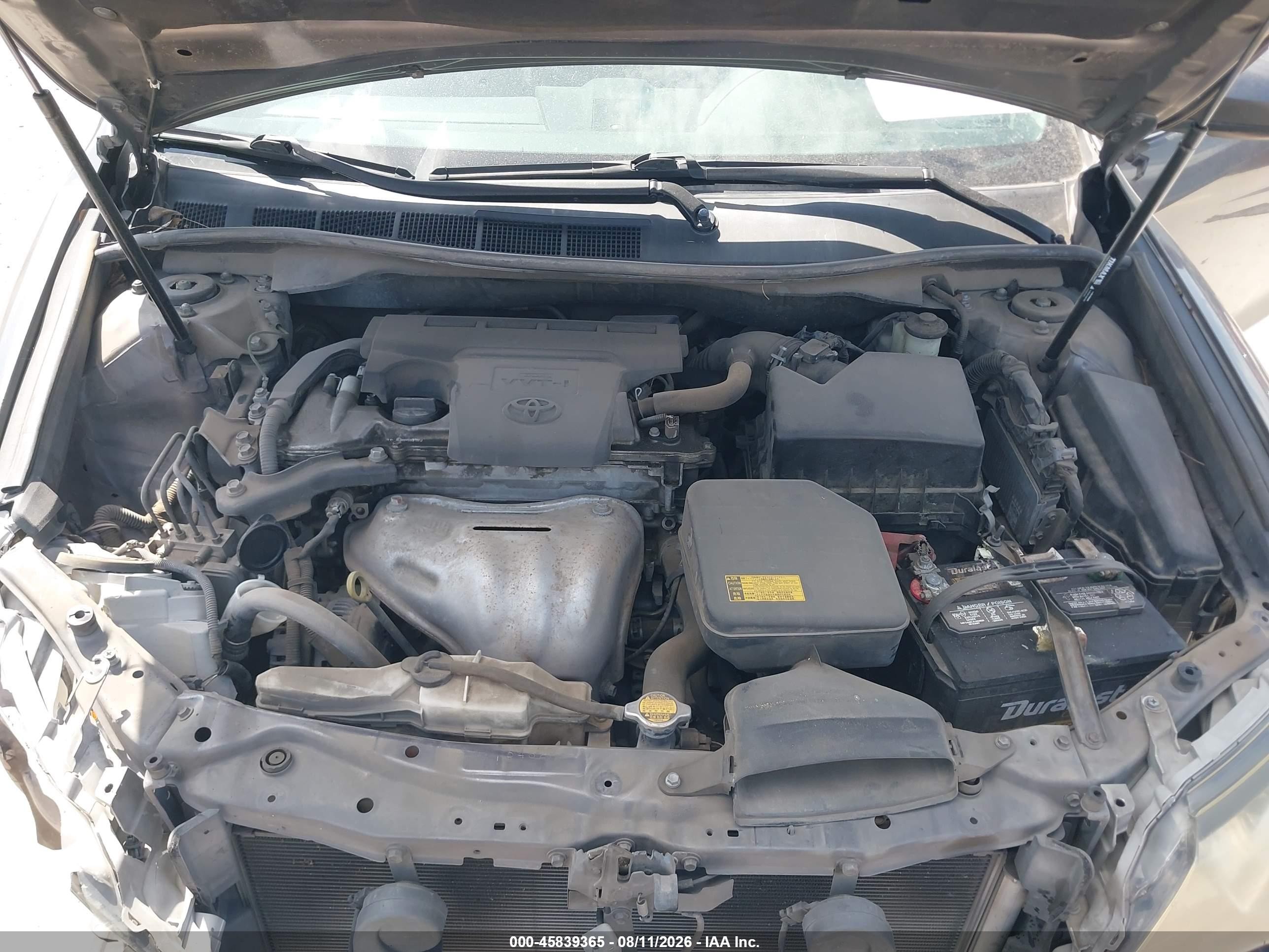 2014 Toyota Camry Se Gray vin: 4T1BF1FK8EU830761