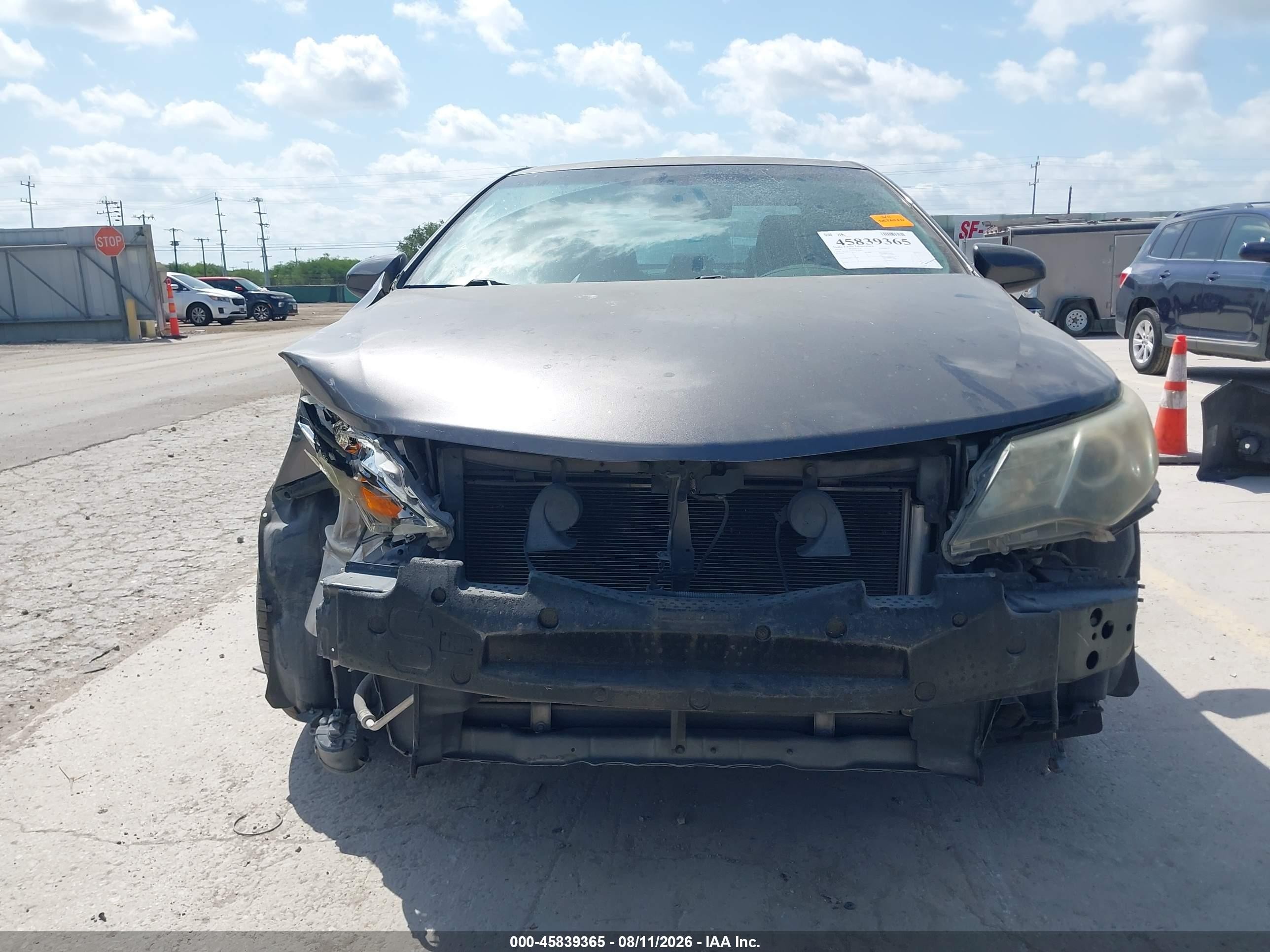 2014 Toyota Camry Se Gray vin: 4T1BF1FK8EU830761