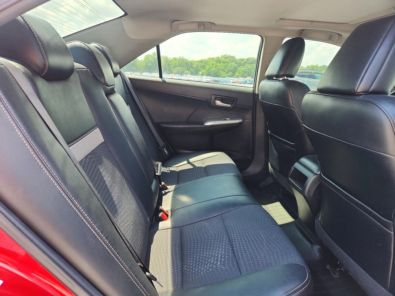 2014 Toyota Camry Se Red vin: 4T1BF1FK8EU840979