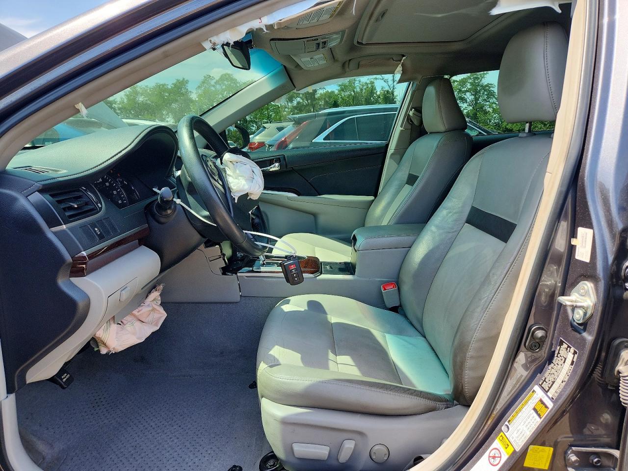 2014 Toyota Camry Xle Gray vin: 4T1BF1FK8EU847883