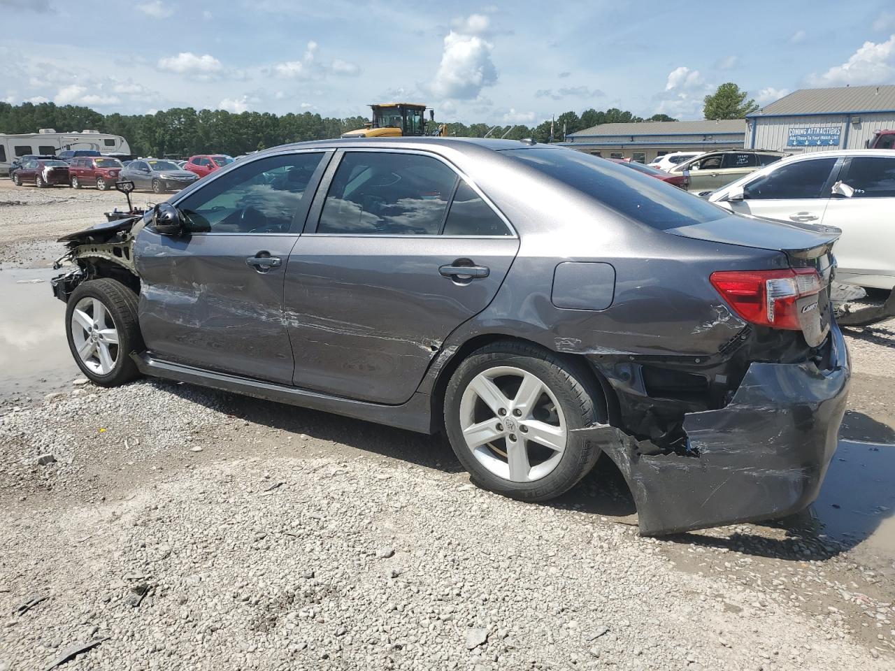 2014 Toyota Camry L Серый vin: 4T1BF1FK8EU850184